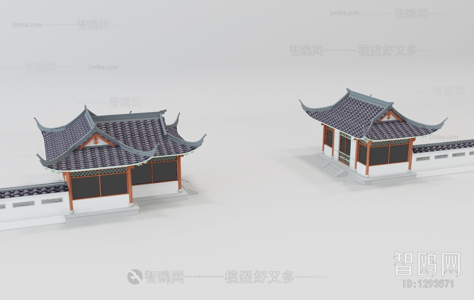 Chinese Style Ancient Architectural Buildings