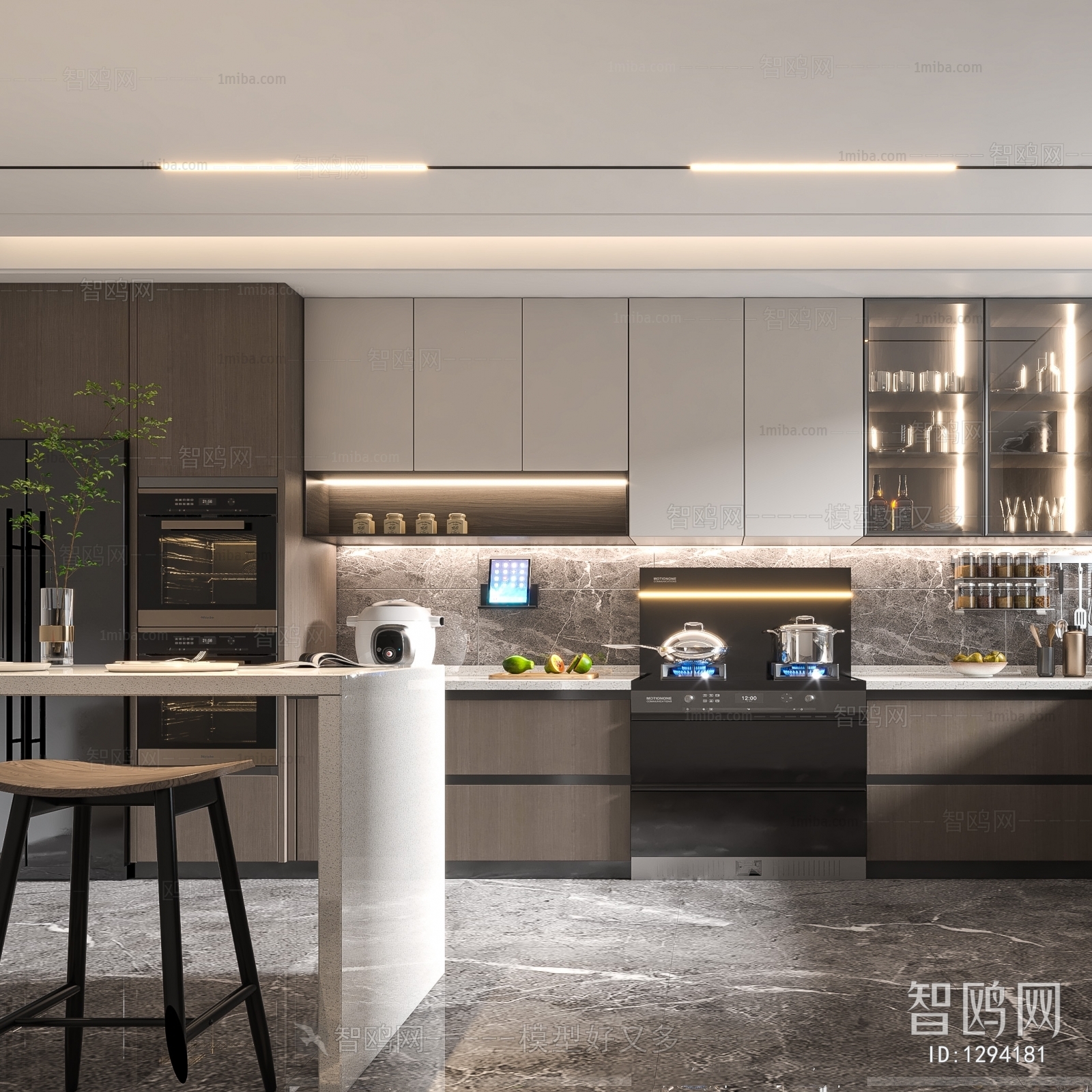 Modern The Kitchen