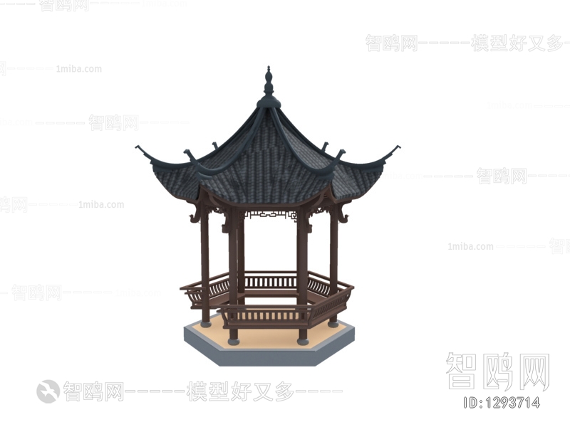 Chinese Style Ancient Architectural Buildings