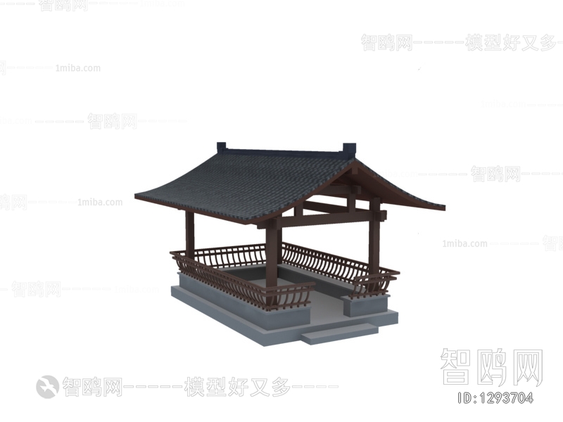 Chinese Style Ancient Architectural Buildings