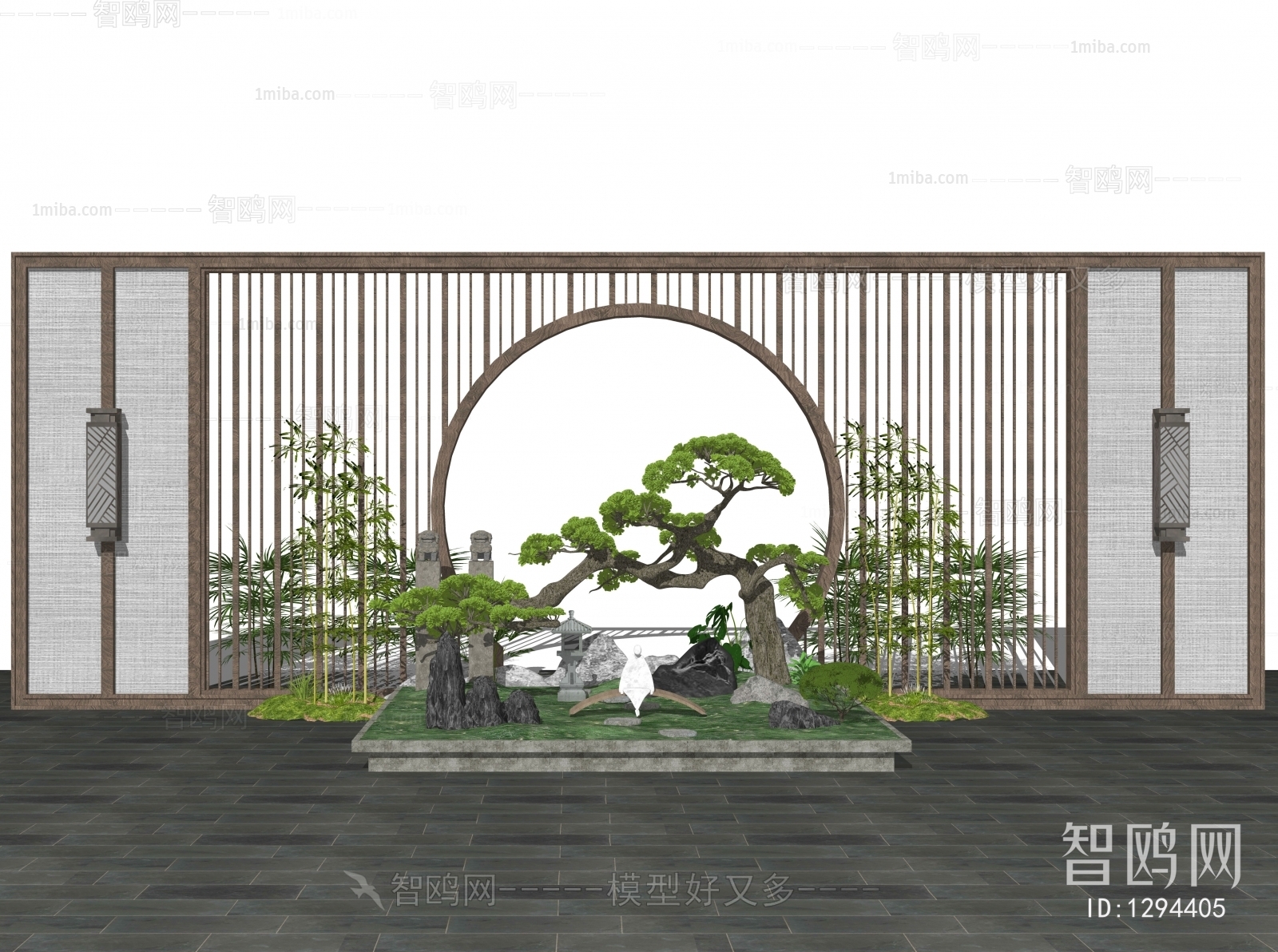 New Chinese Style Garden