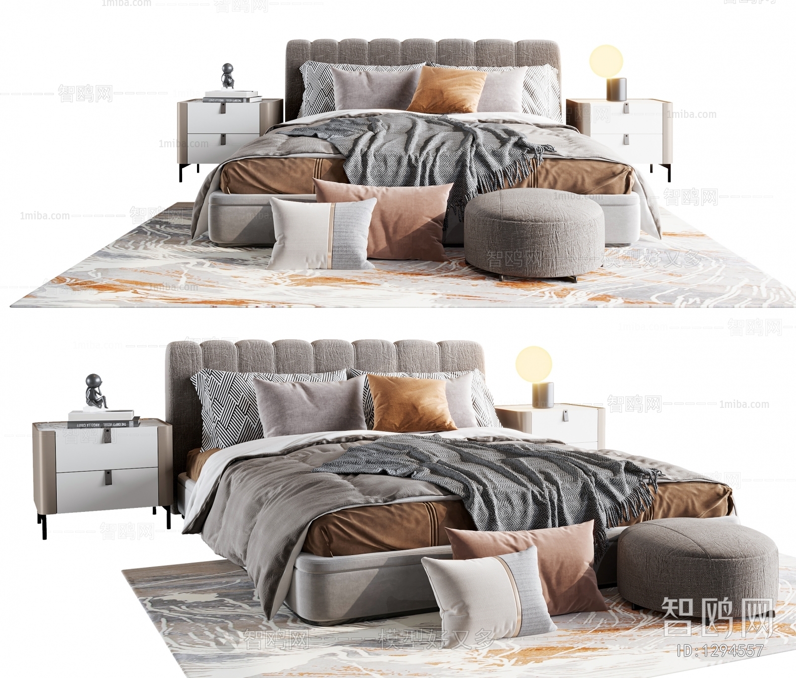 Modern Double Bed