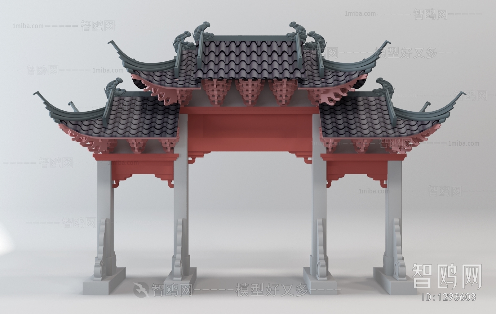 Chinese Style Ancient Architectural Buildings