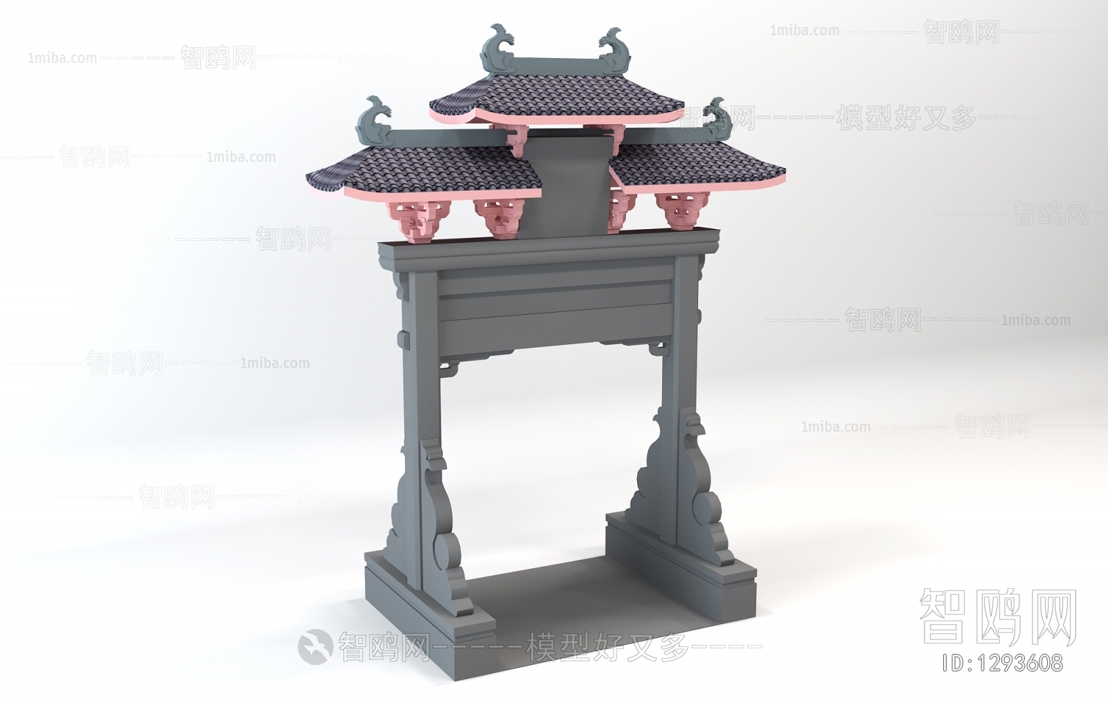 Chinese Style Ancient Architectural Buildings