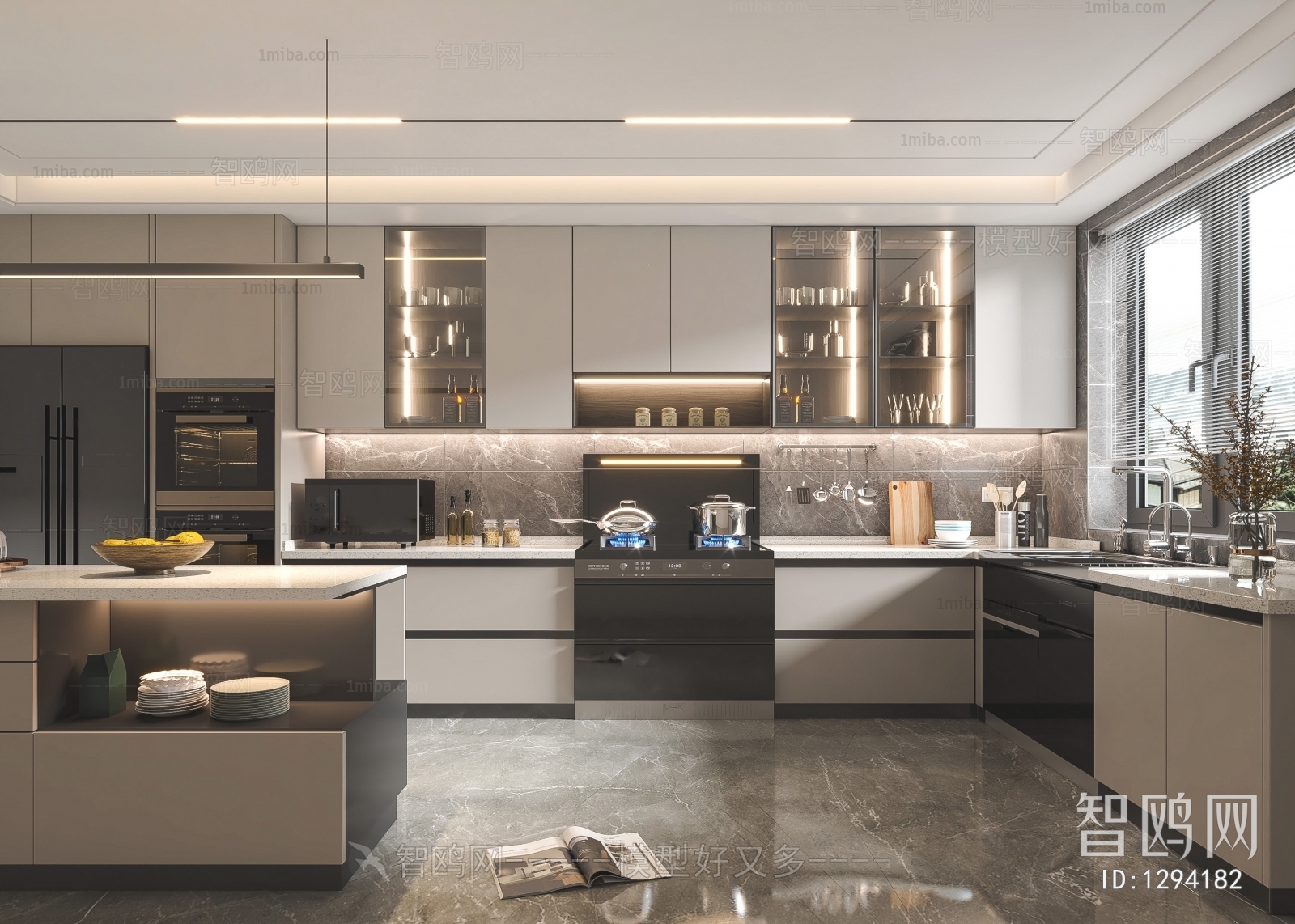 Modern The Kitchen