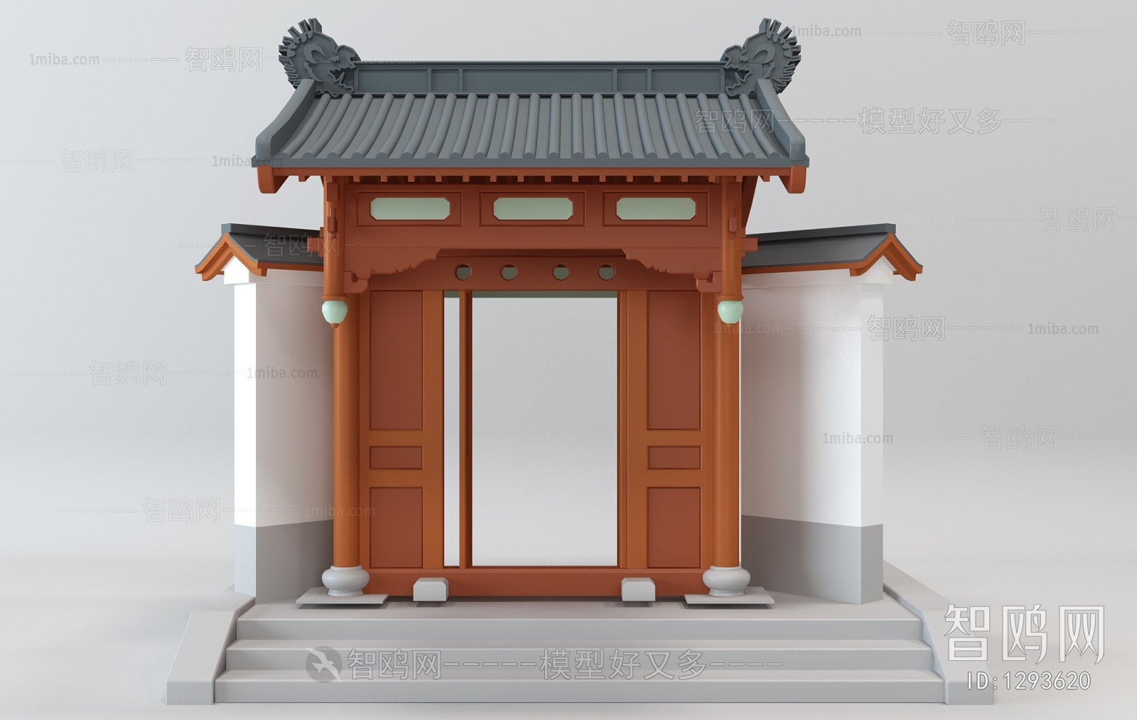 Chinese Style Ancient Architectural Buildings