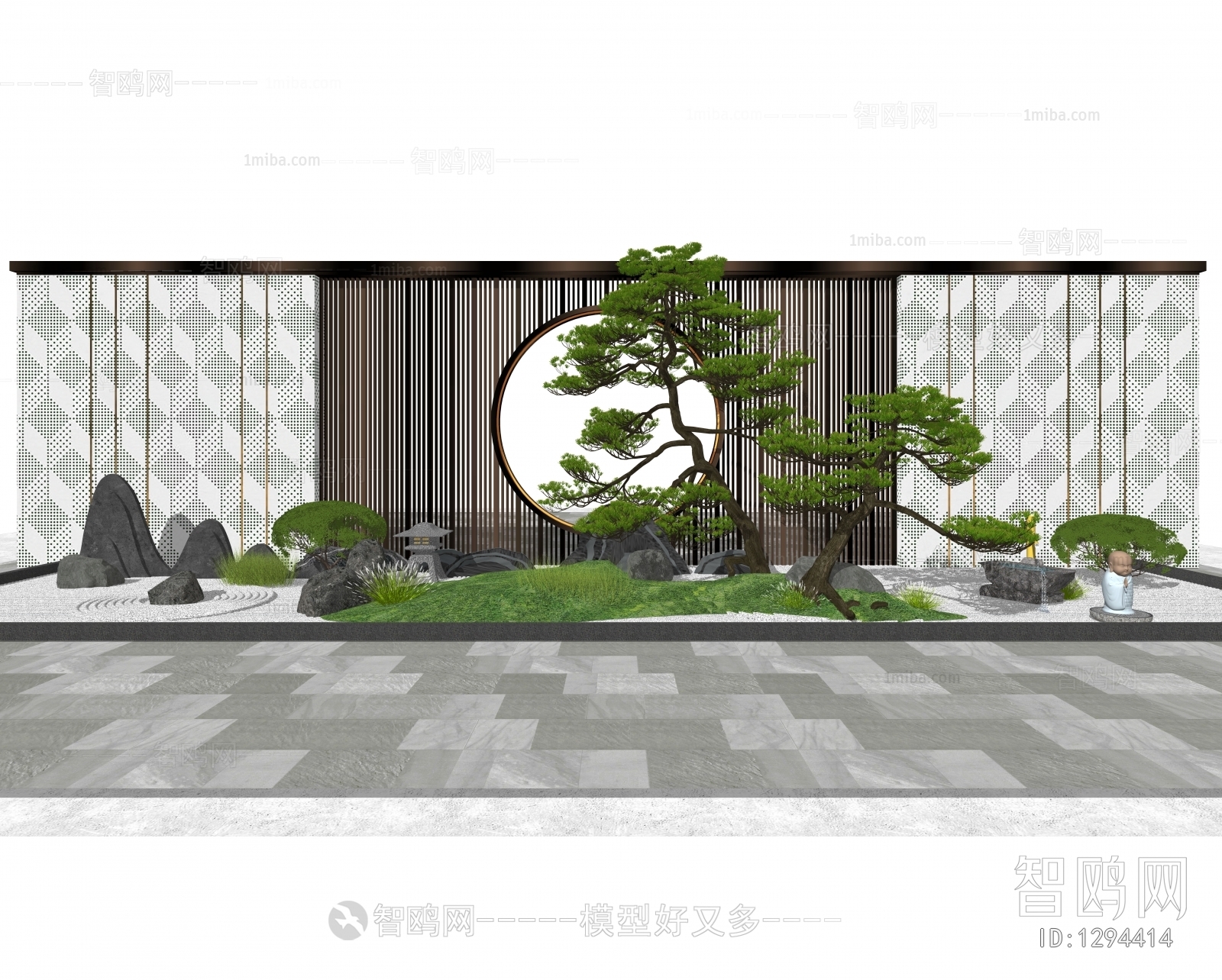 New Chinese Style Garden