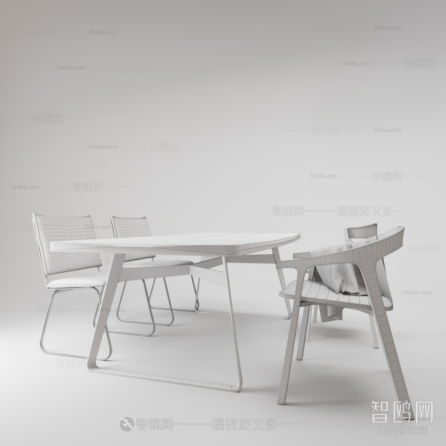 Nordic Style Dining Table And Chairs