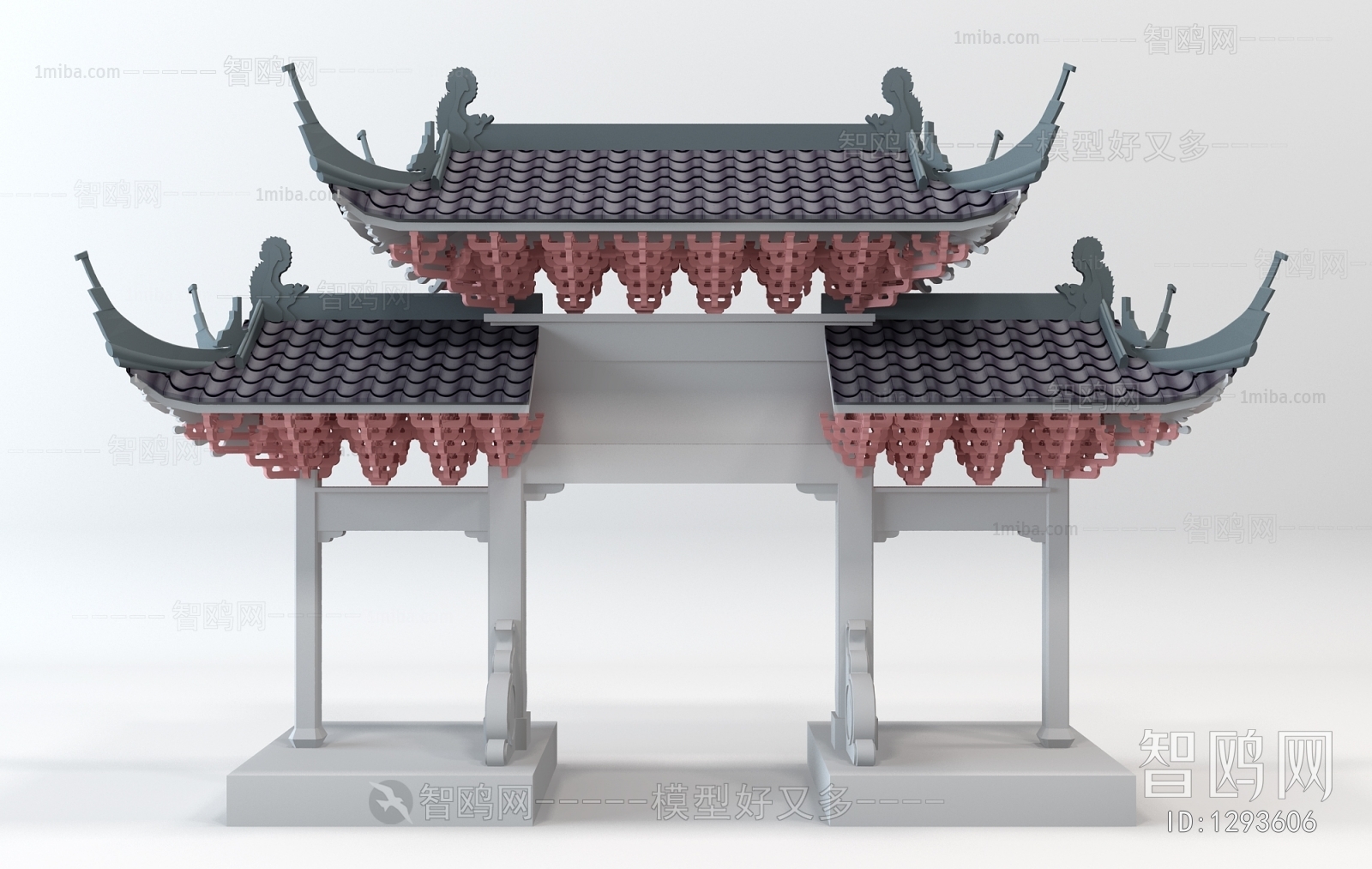 Chinese Style Ancient Architectural Buildings