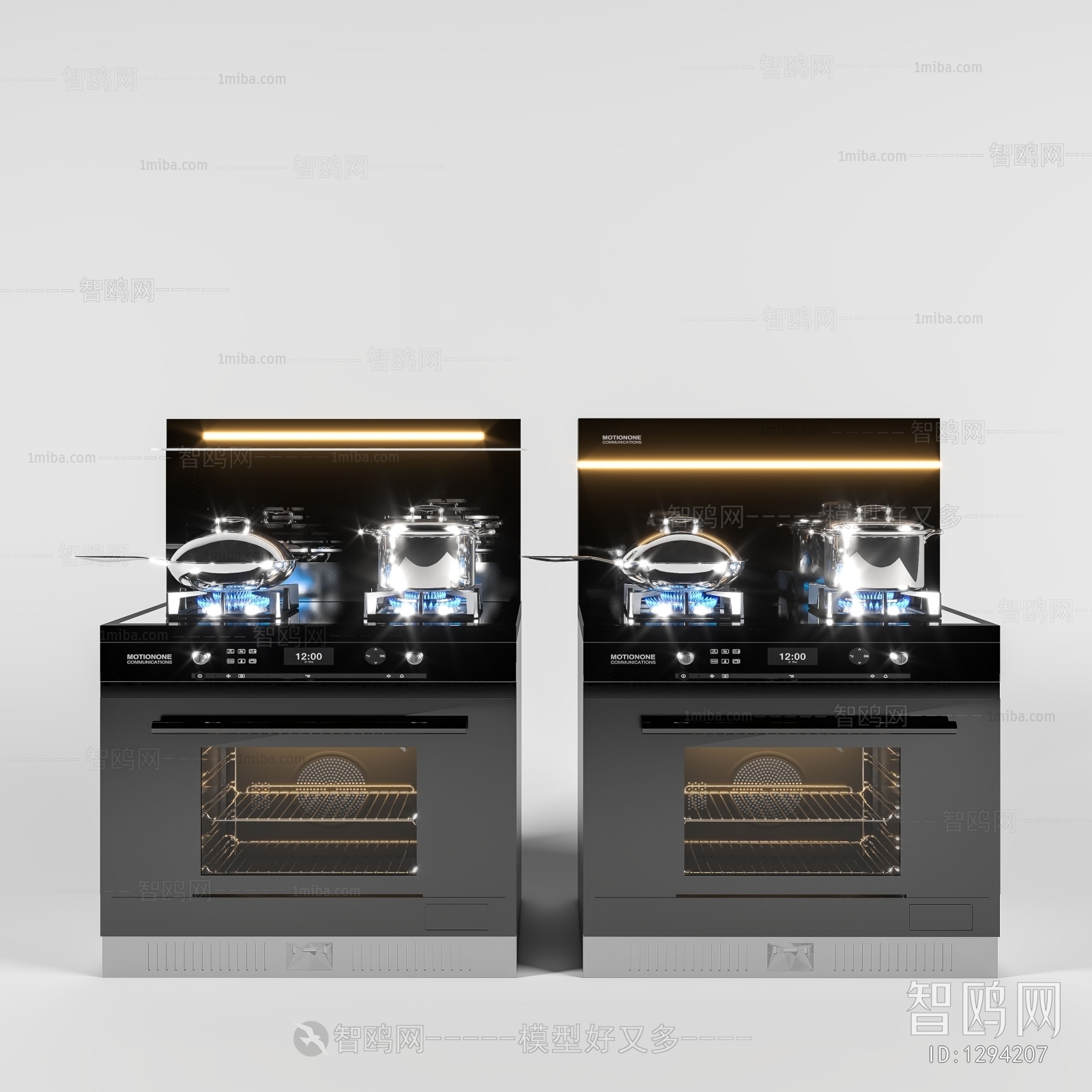 Modern Kitchen Electric Gas Range