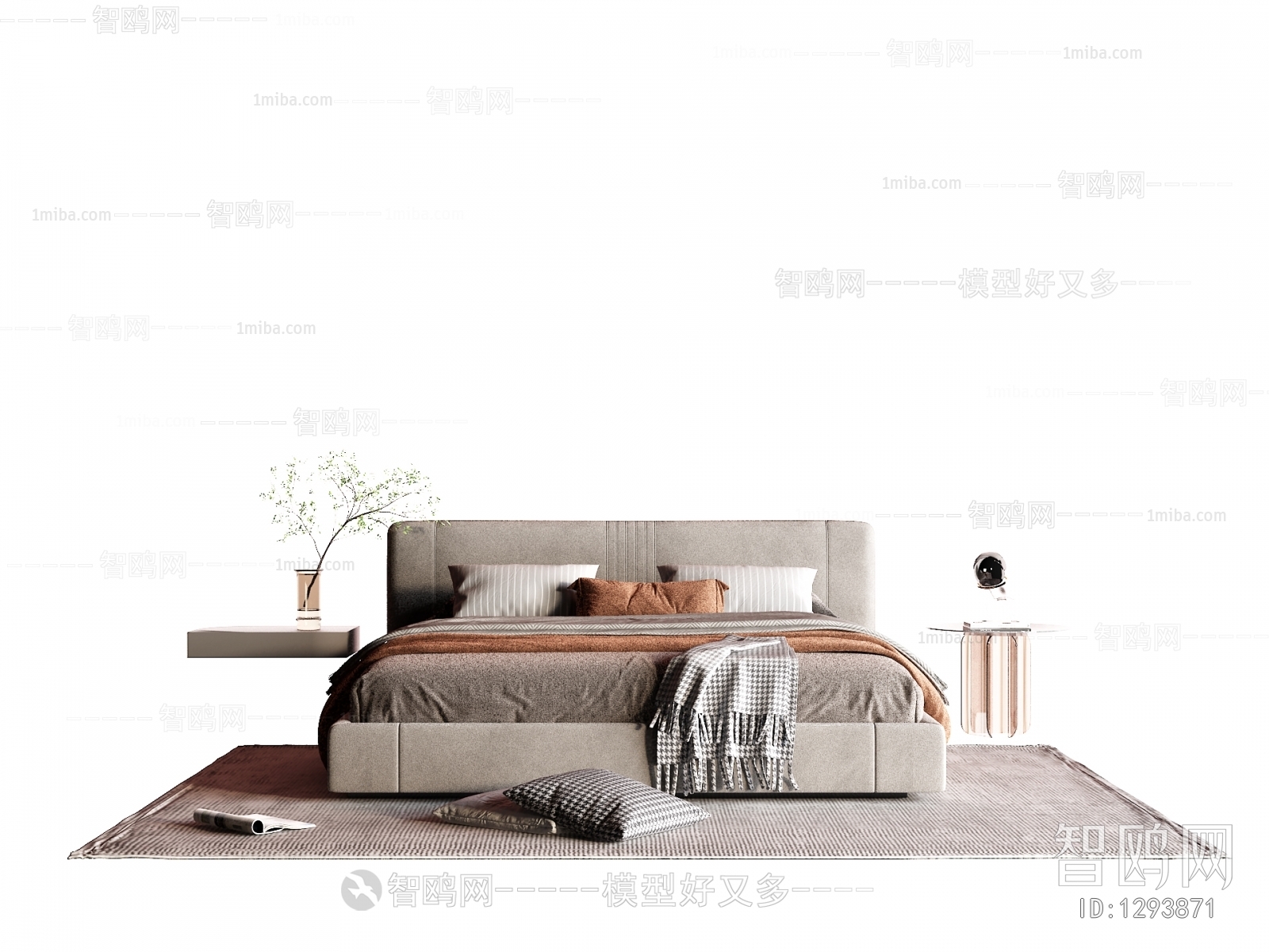 Modern Double Bed