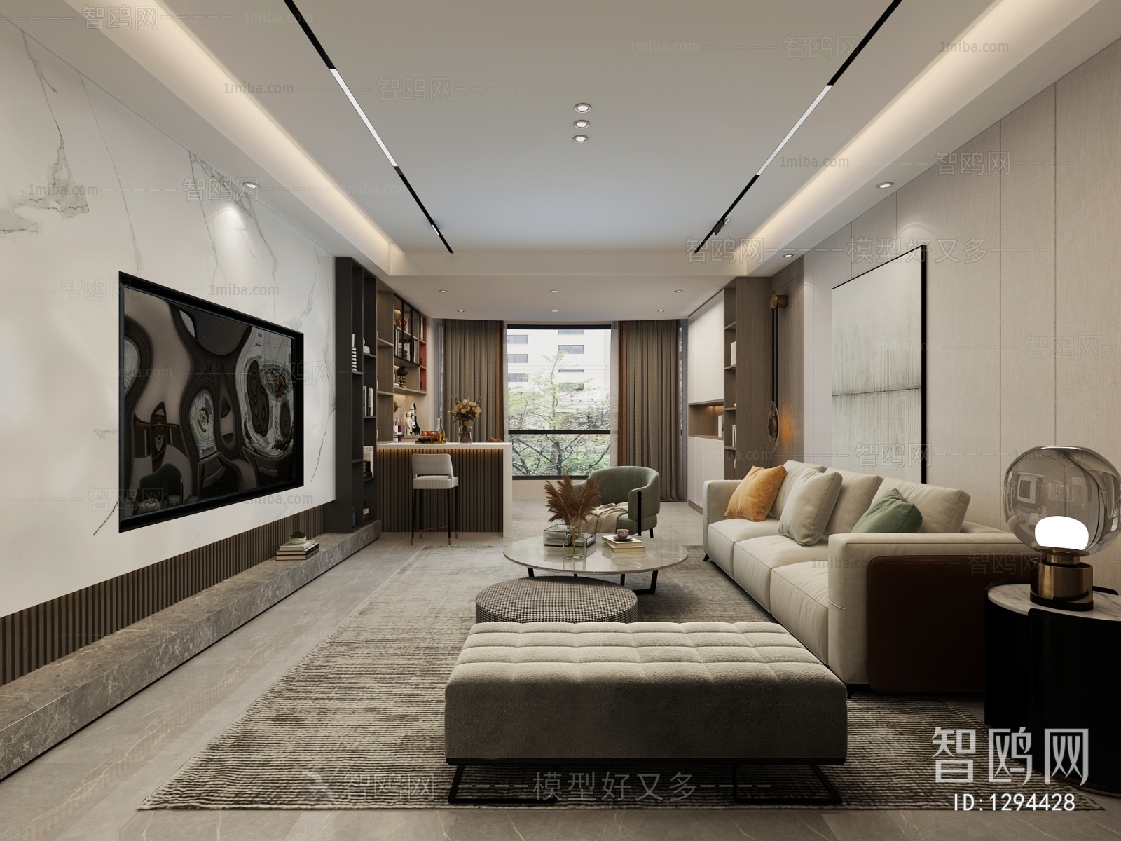 Modern A Living Room