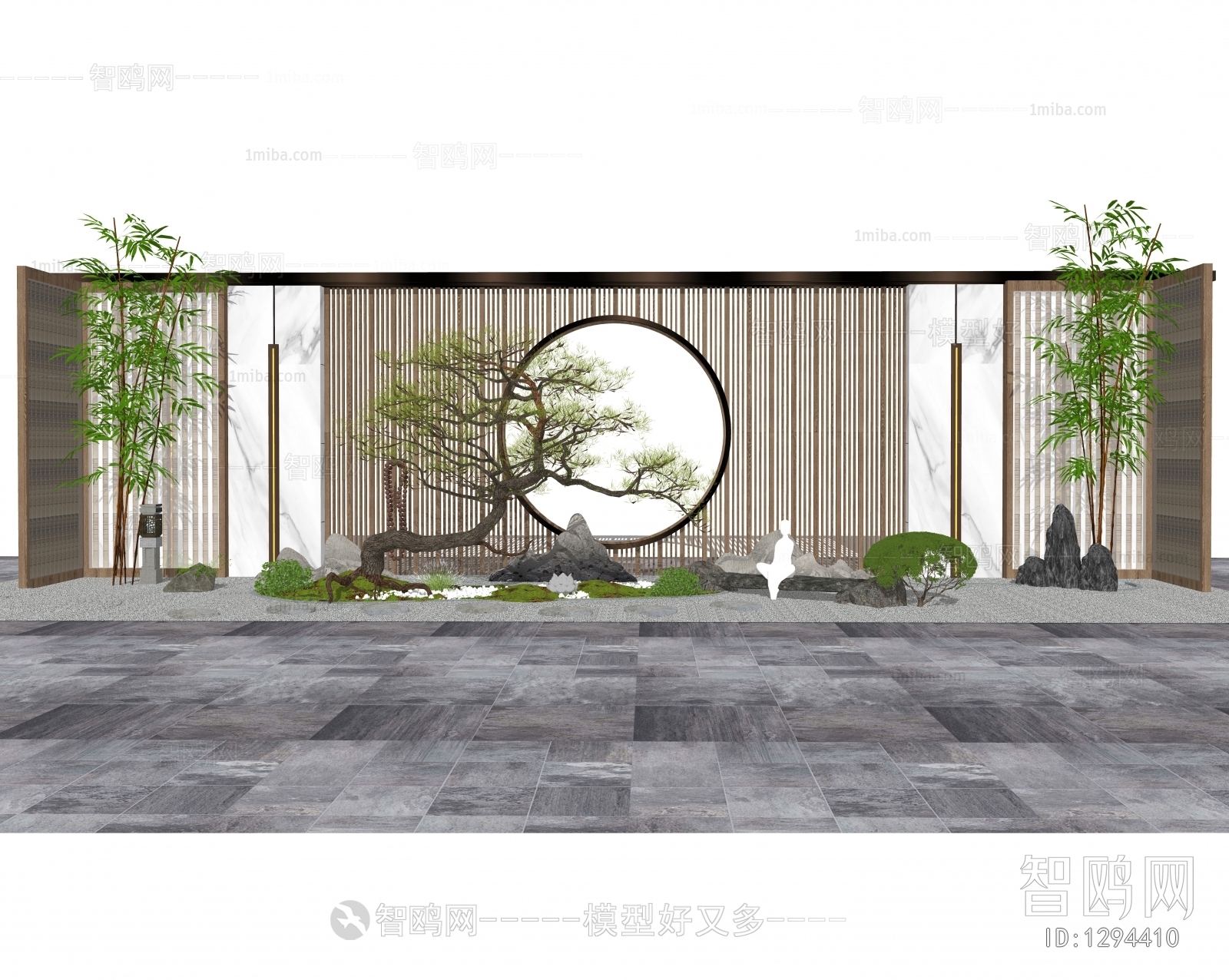 New Chinese Style Garden