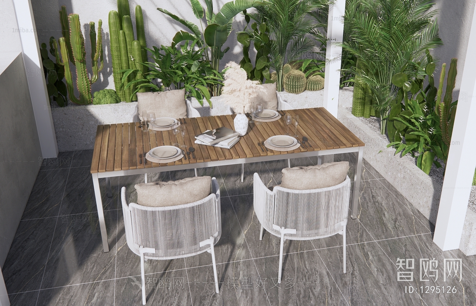 Nordic Style Outdoor Tables And Chairs