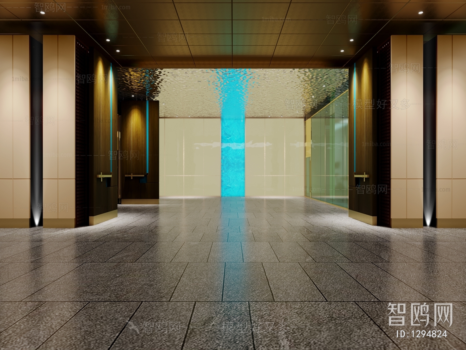 Modern Corridor Elevator Hall
