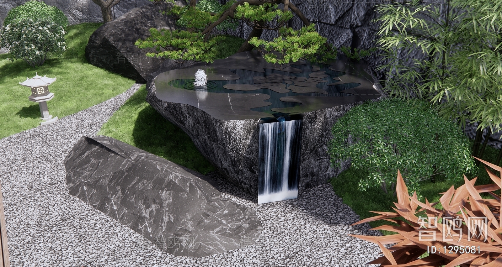 New Chinese Style Courtyard/landscape