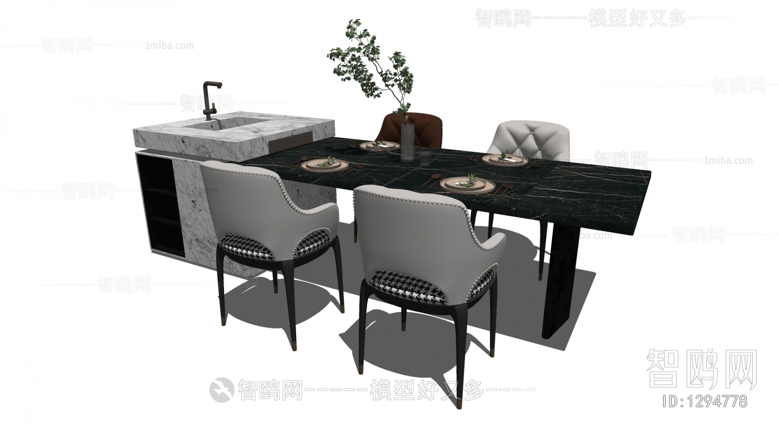 Modern Dining Table And Chairs