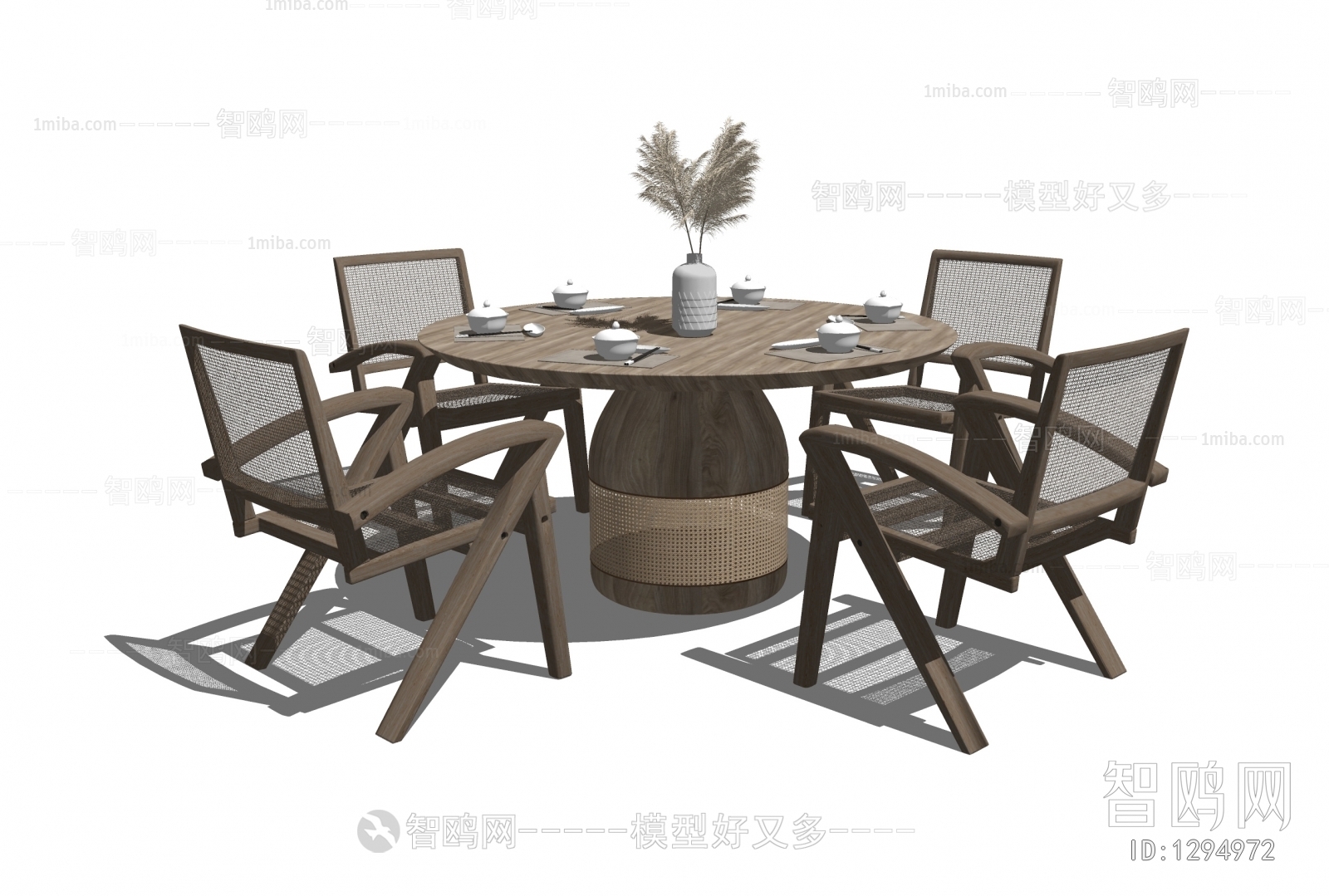 Modern Wabi-sabi Style Outdoor Tables And Chairs