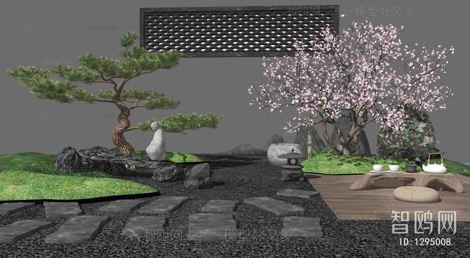 Japanese Style Courtyard/landscape