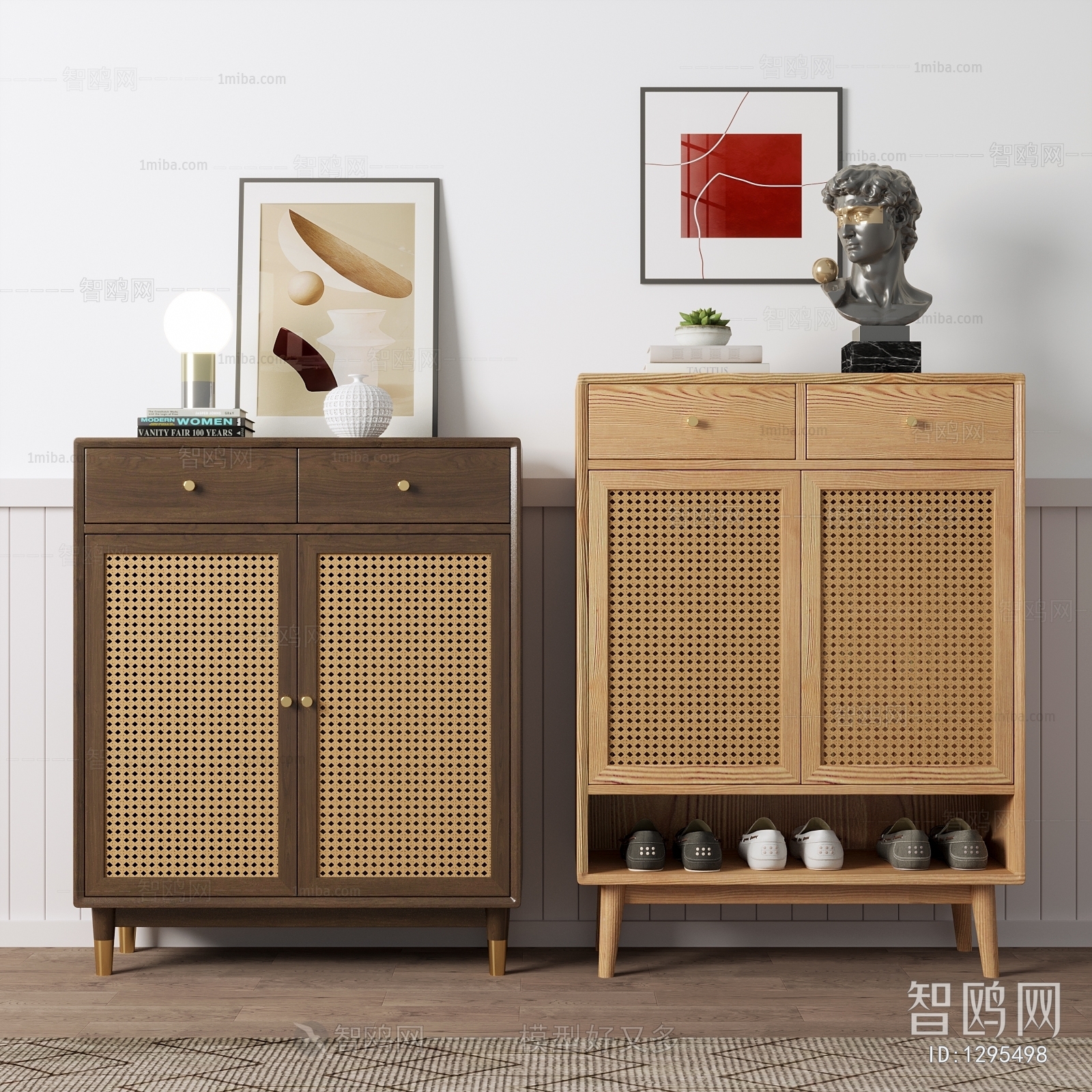 Nordic Style Shoe Cabinet