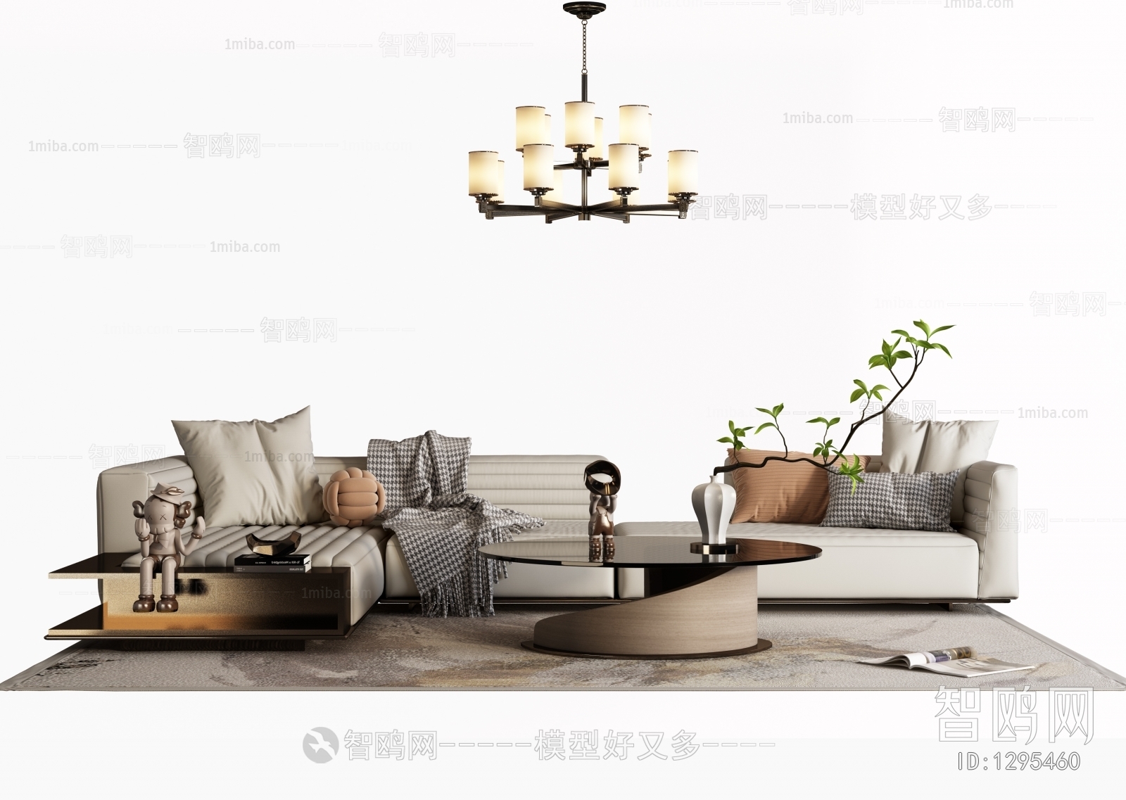 New Chinese Style Sofa Combination