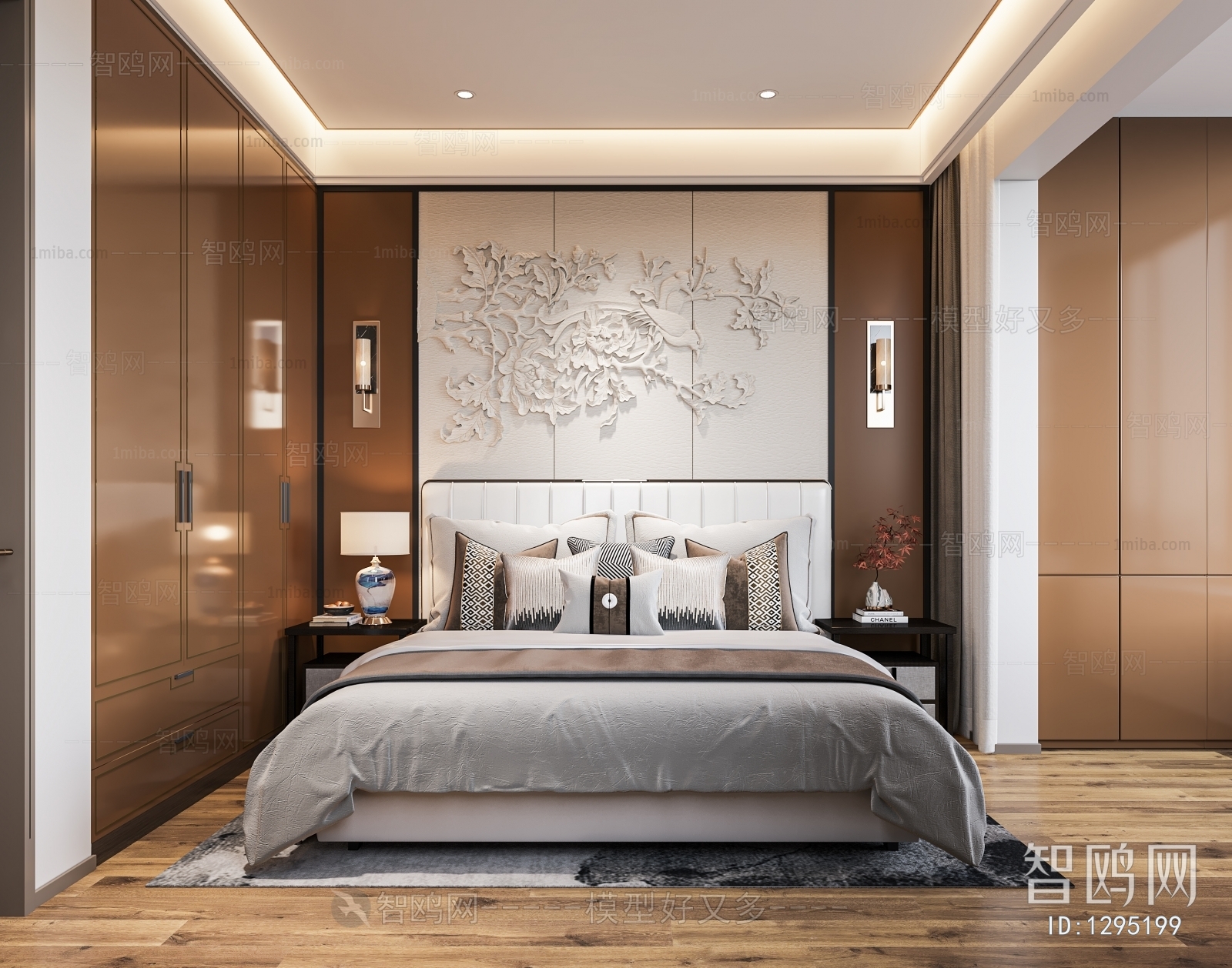 New Chinese Style Bedroom