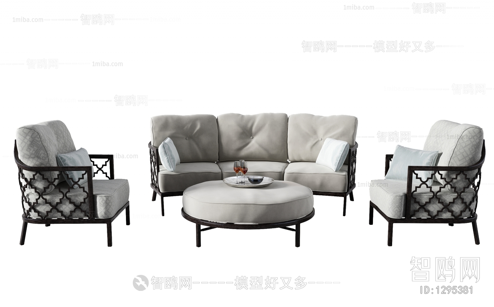 Wabi-sabi Style Sofa Combination