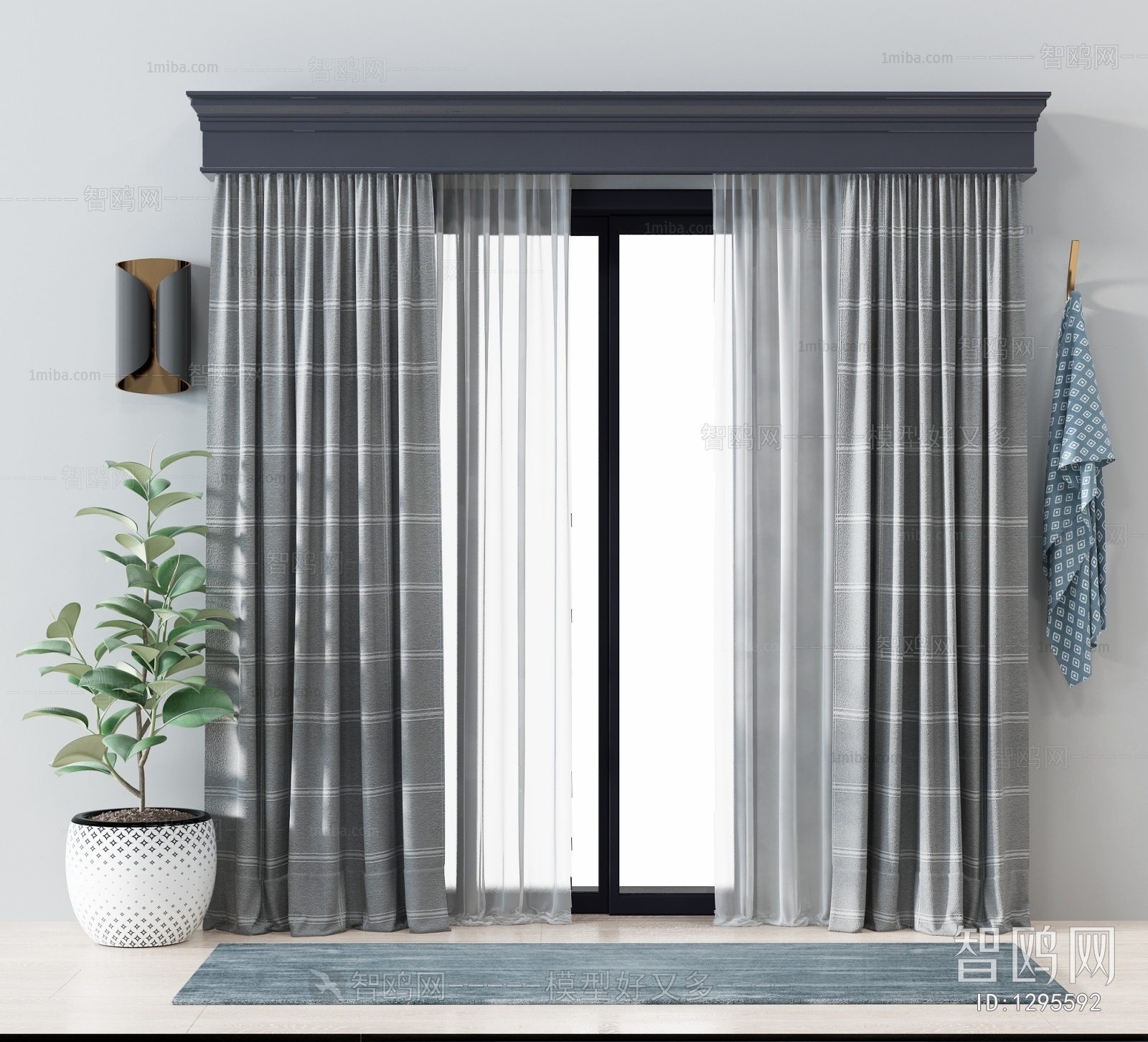 Modern The Curtain