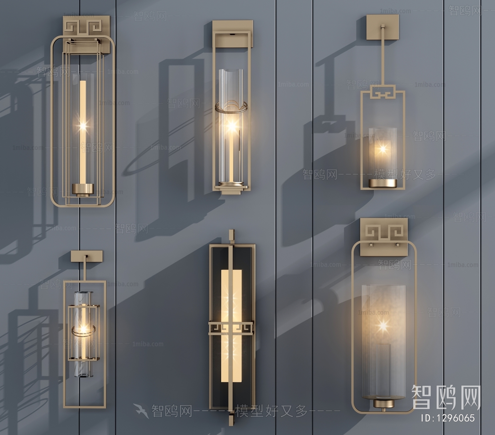 New Chinese Style Wall Lamp