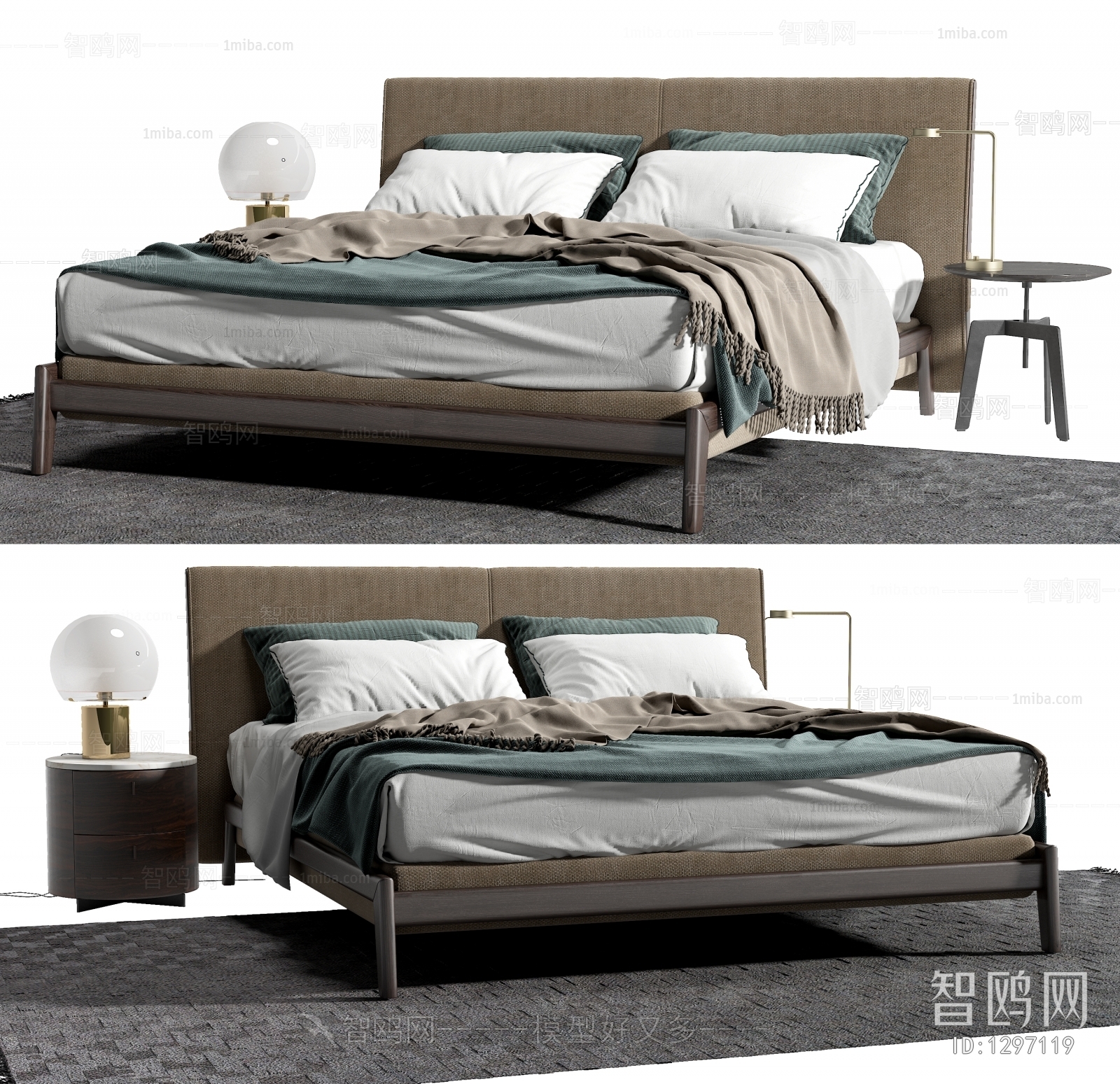 Modern Double Bed