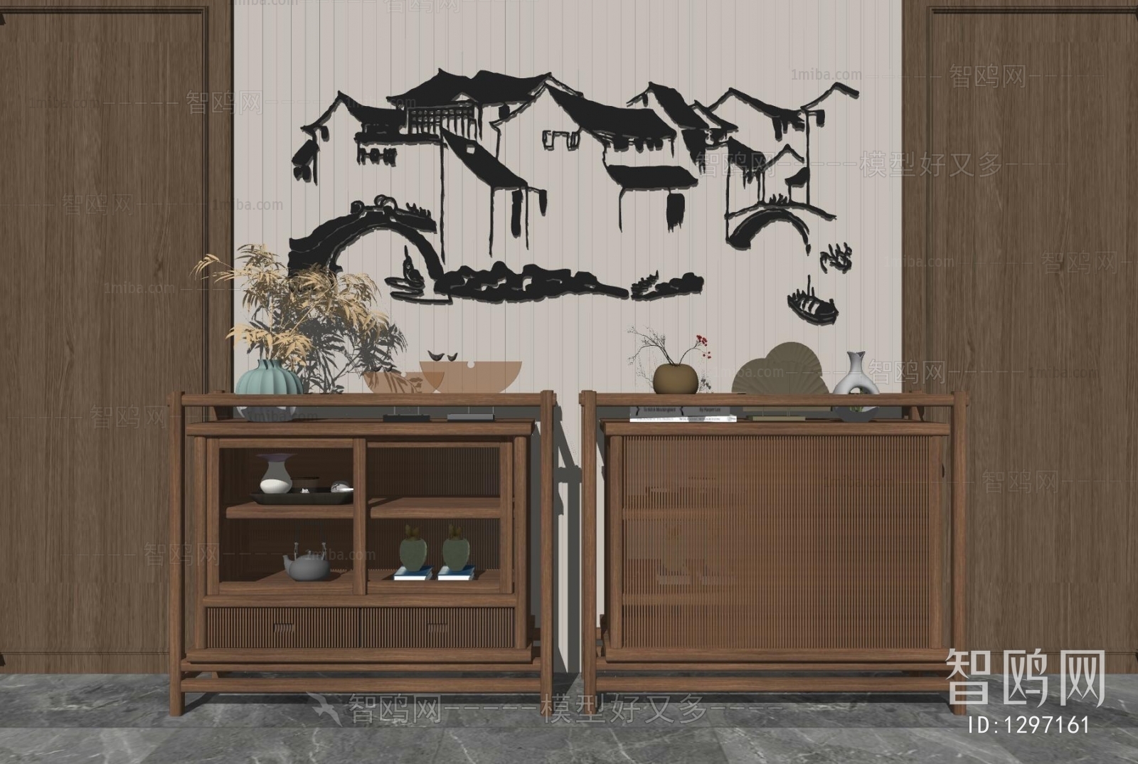 New Chinese Style Sideboard