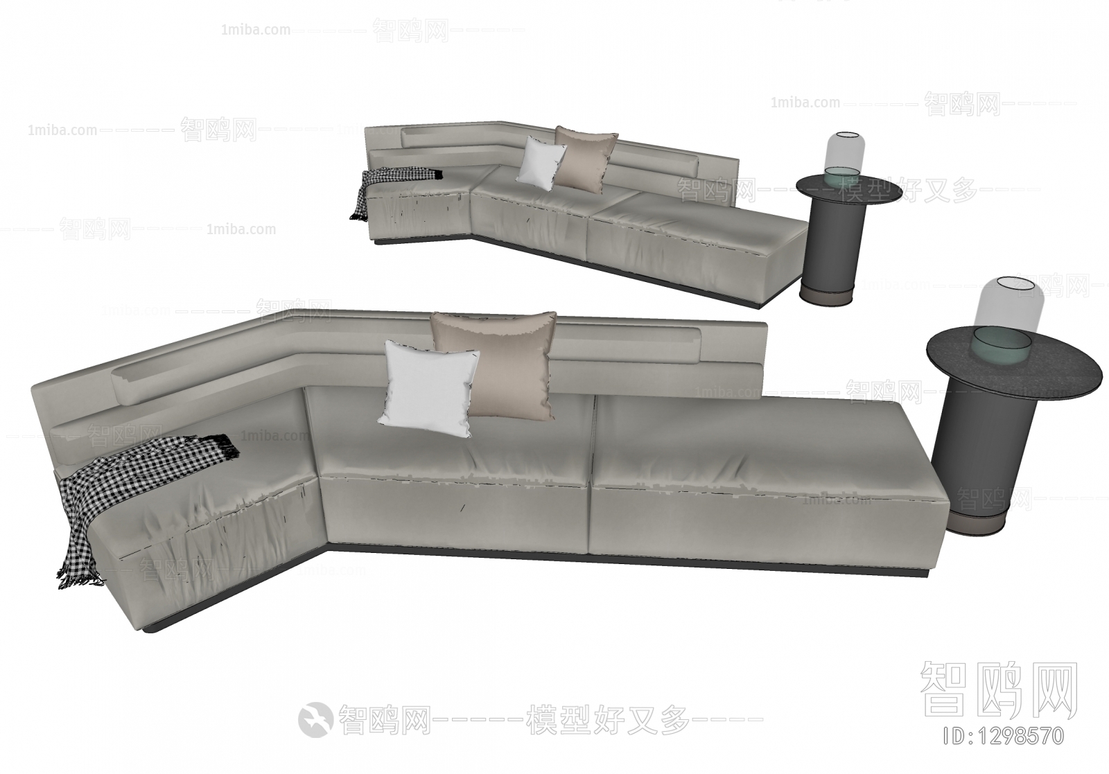 Modern Multi Person Sofa