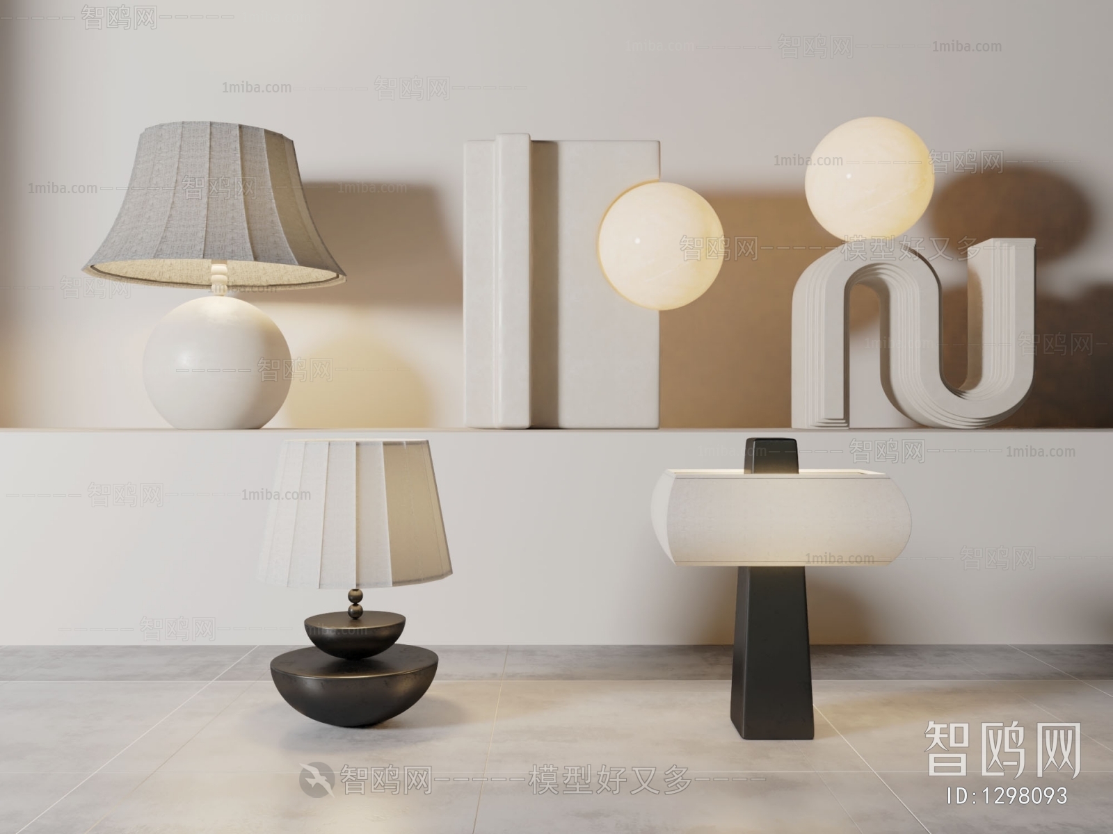 Wabi-sabi Style Table Lamp