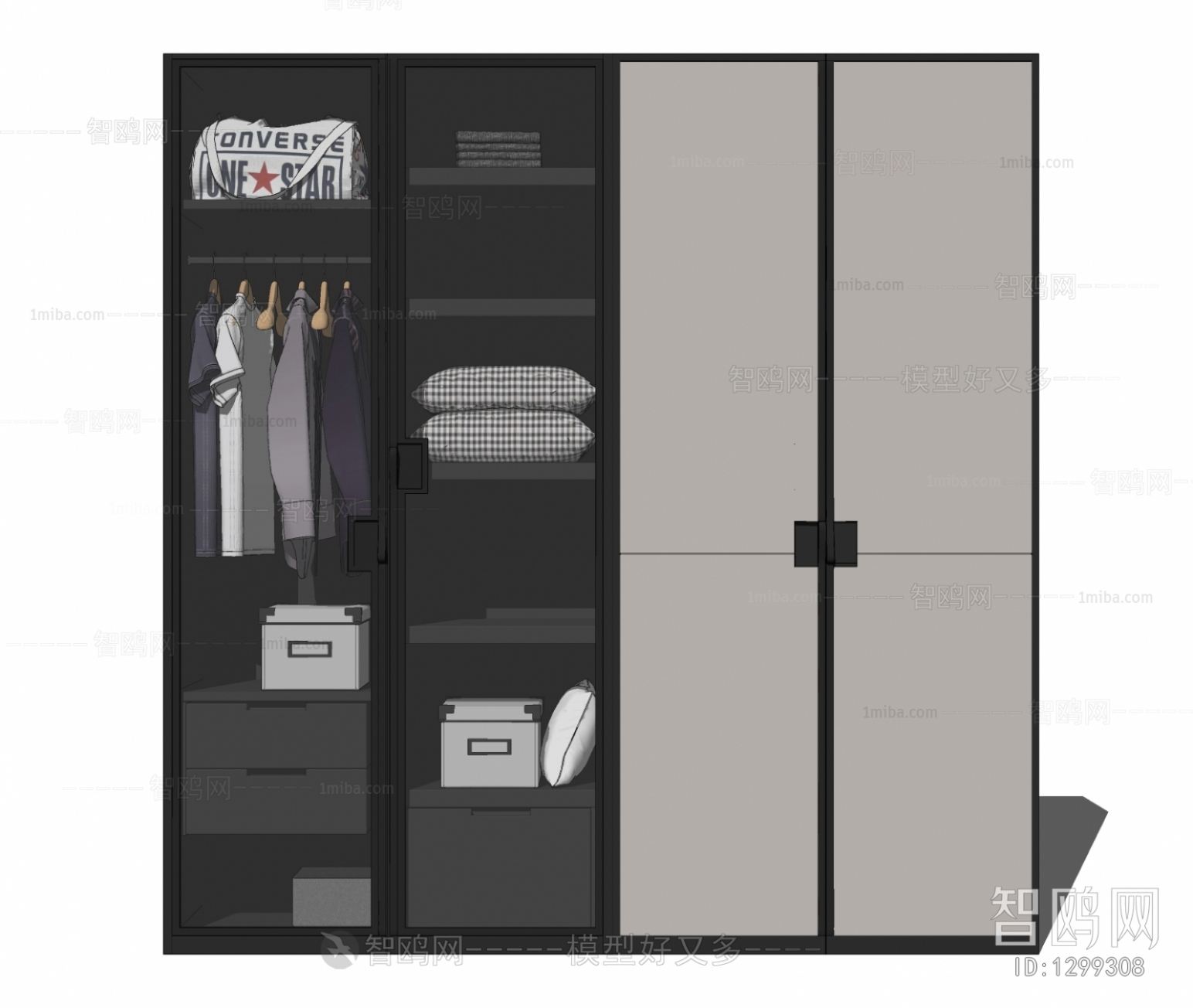 Modern The Wardrobe