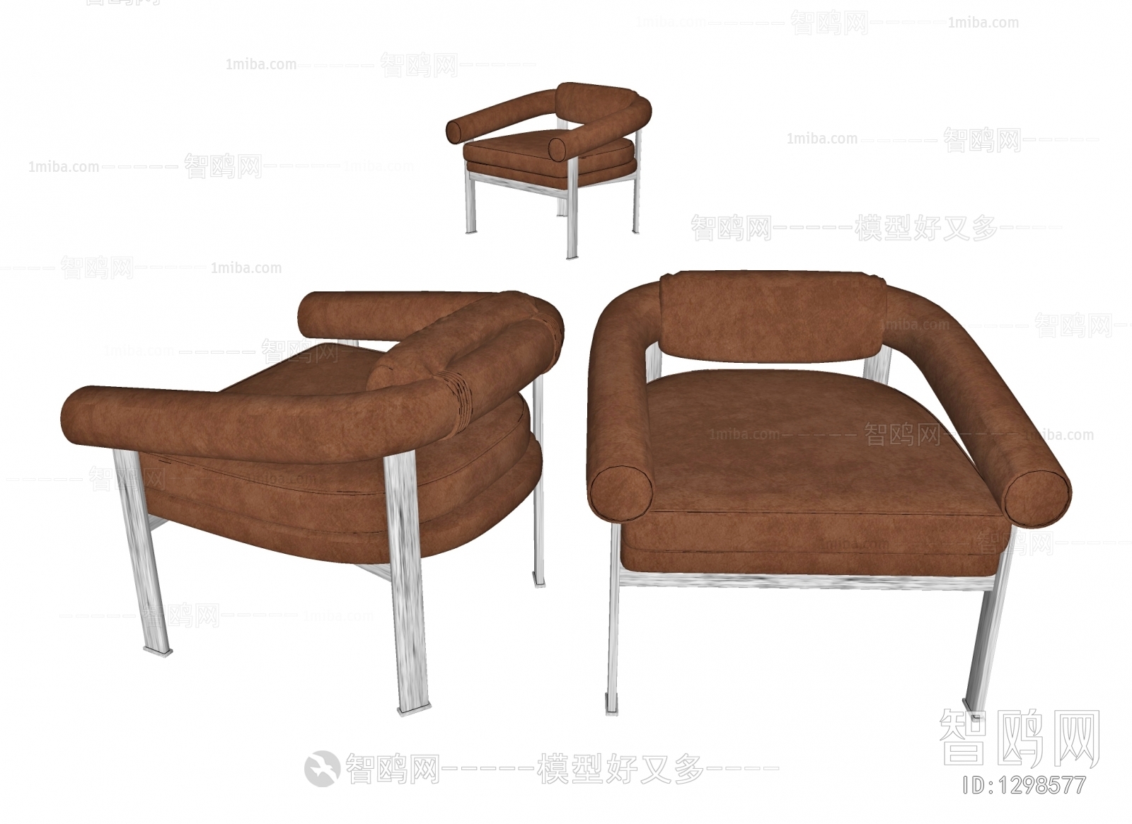 New Chinese Style Lounge Chair