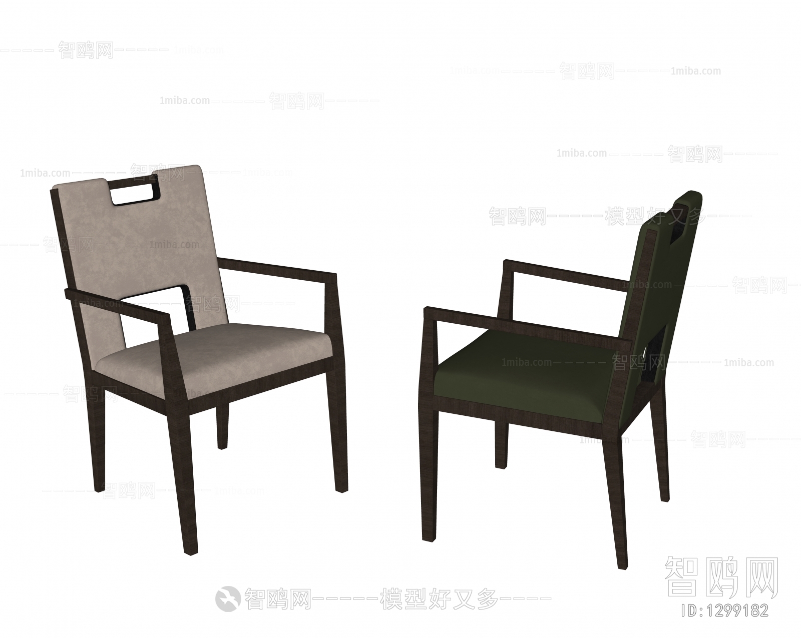 New Chinese Style Single Chair