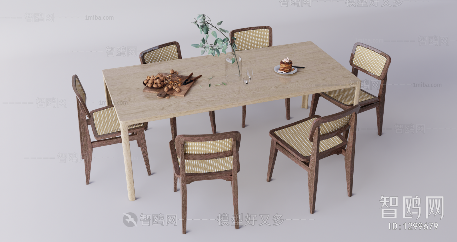 Nordic Style Dining Table And Chairs