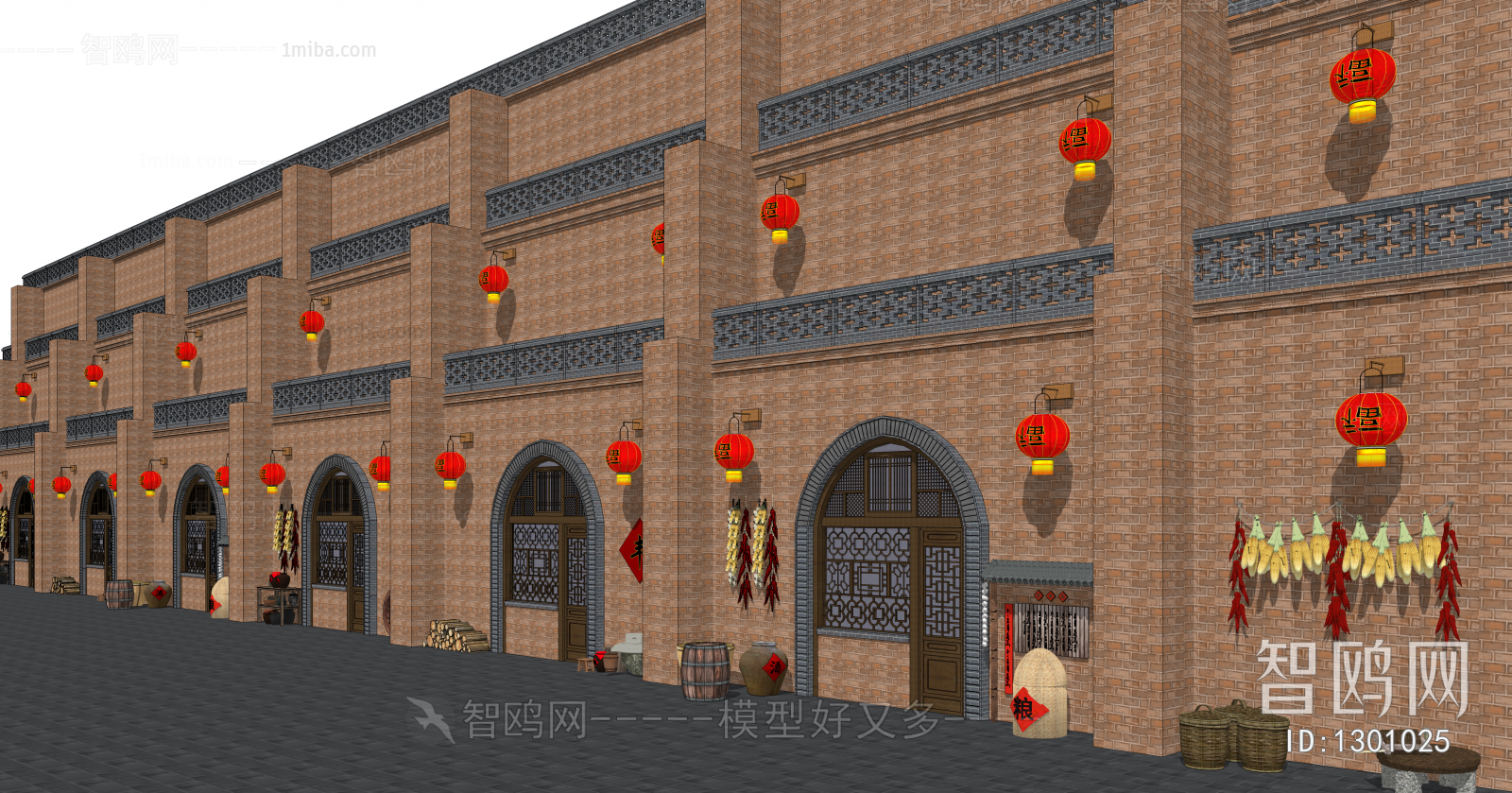 Chinese Style Building Appearance