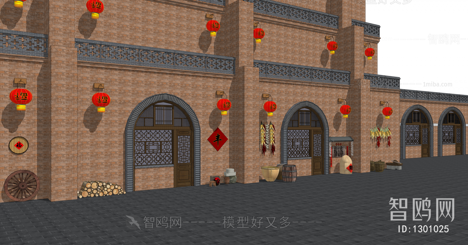 Chinese Style Building Appearance