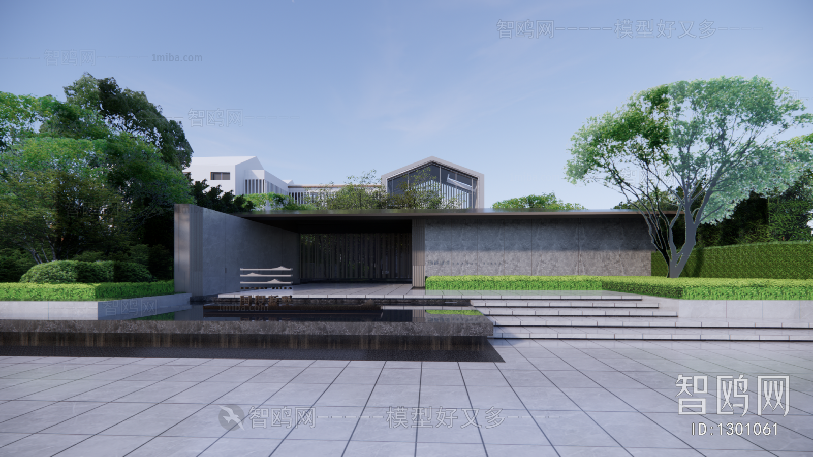 New Chinese Style Courtyard/landscape