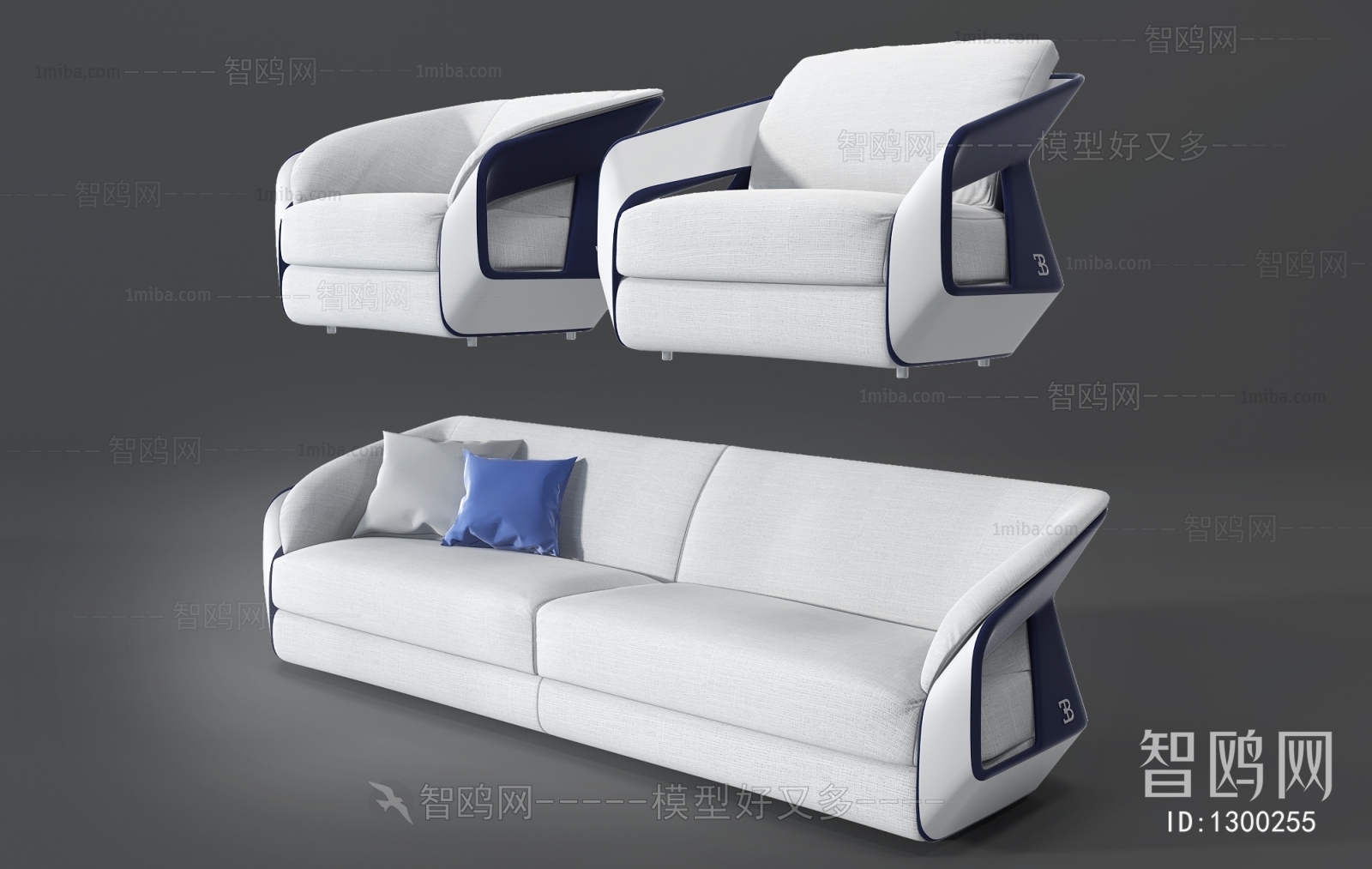 Post Modern Style Sofa Combination