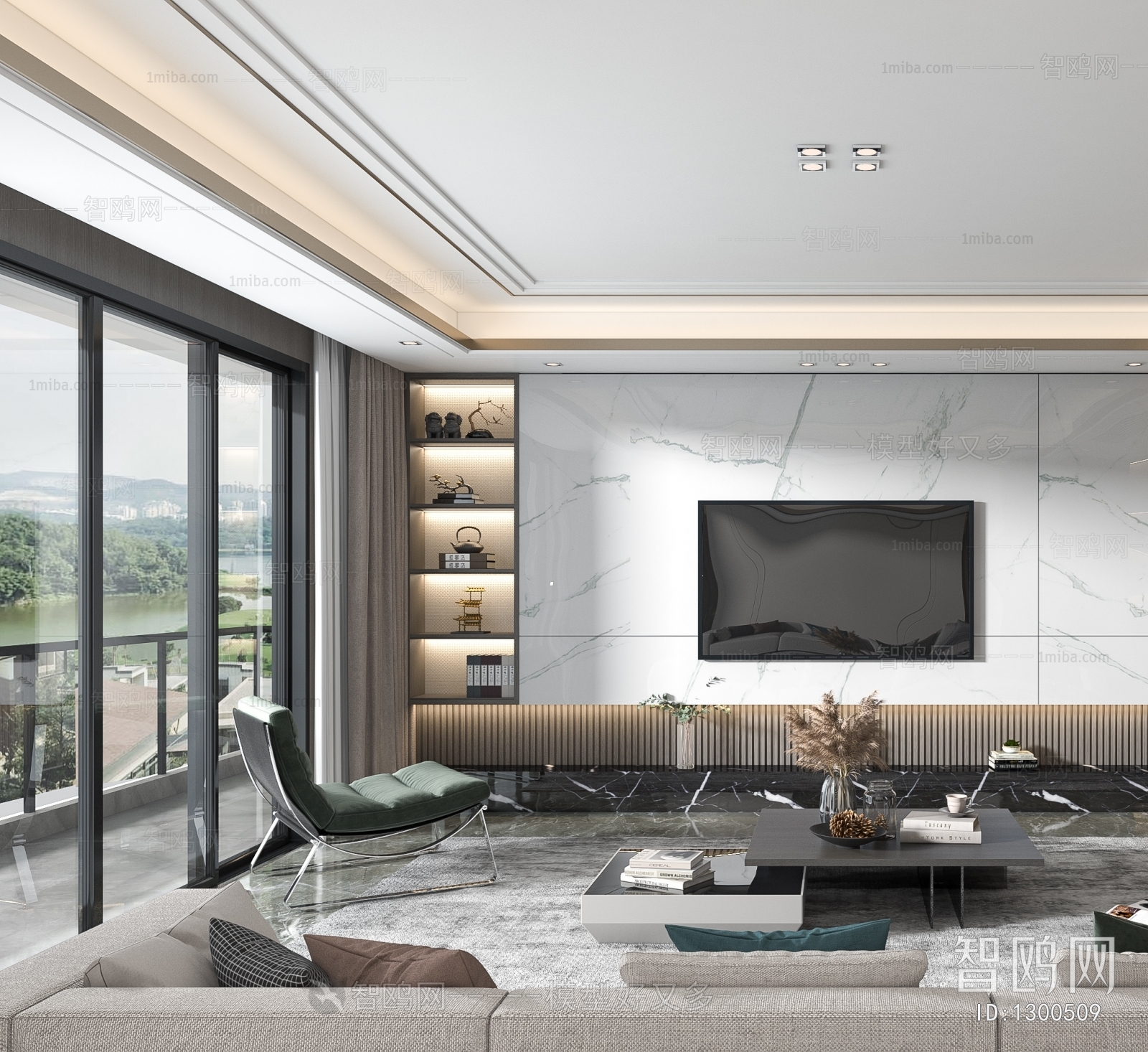 Modern A Living Room