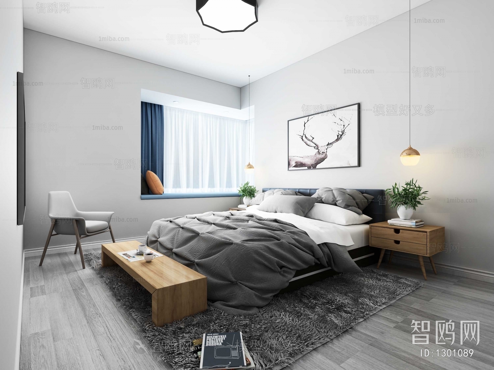 Nordic Style Bedroom