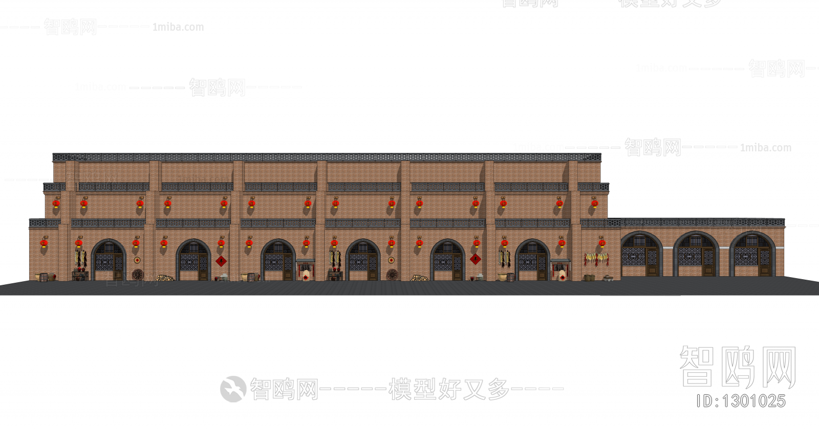 Chinese Style Building Appearance