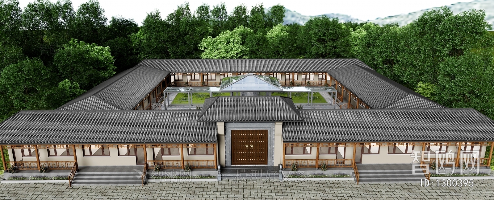 Chinese Style Ancient Architectural Buildings