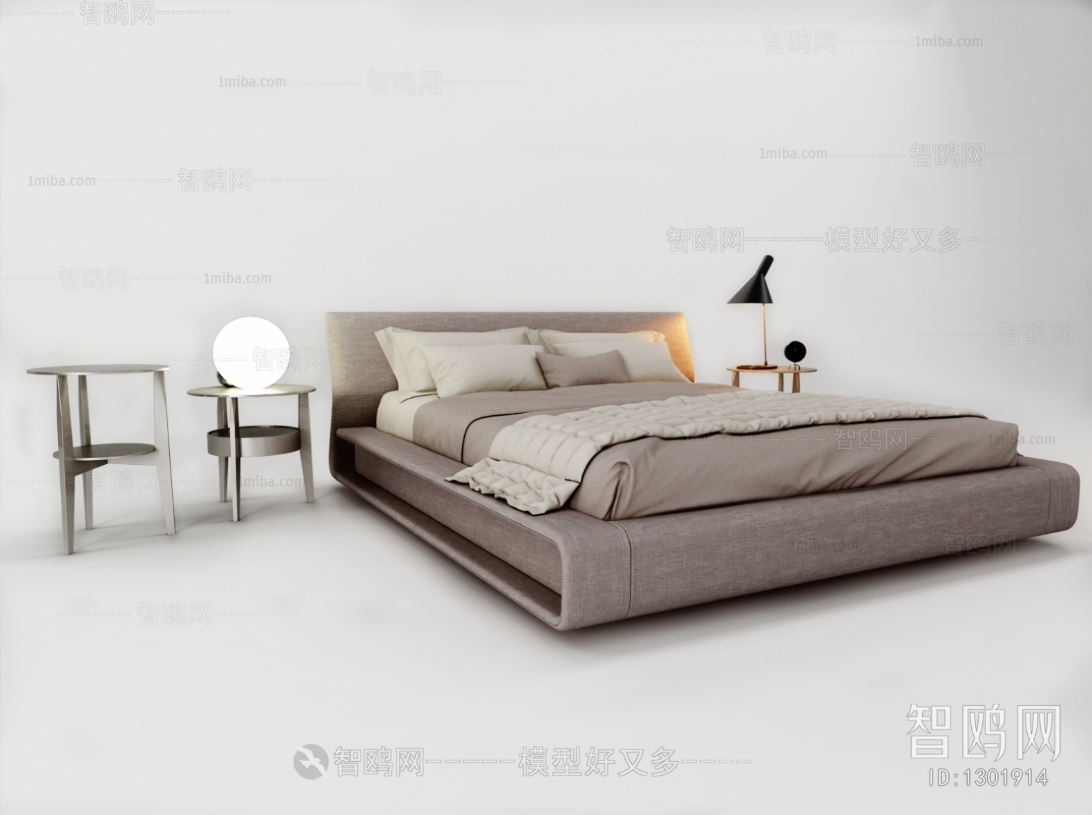 Modern Double Bed