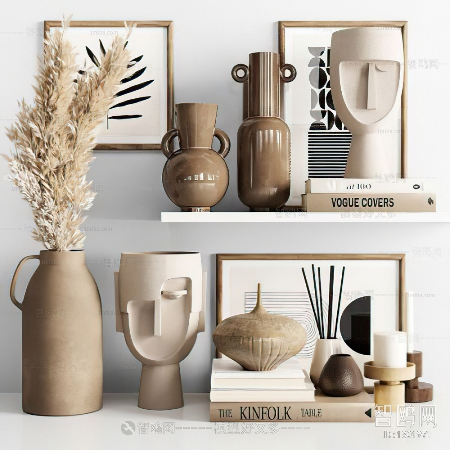 Wabi-sabi Style Decorative Set