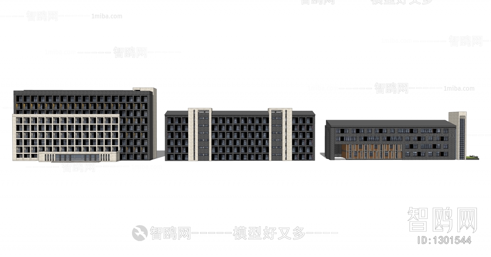 New Chinese Style Building Appearance