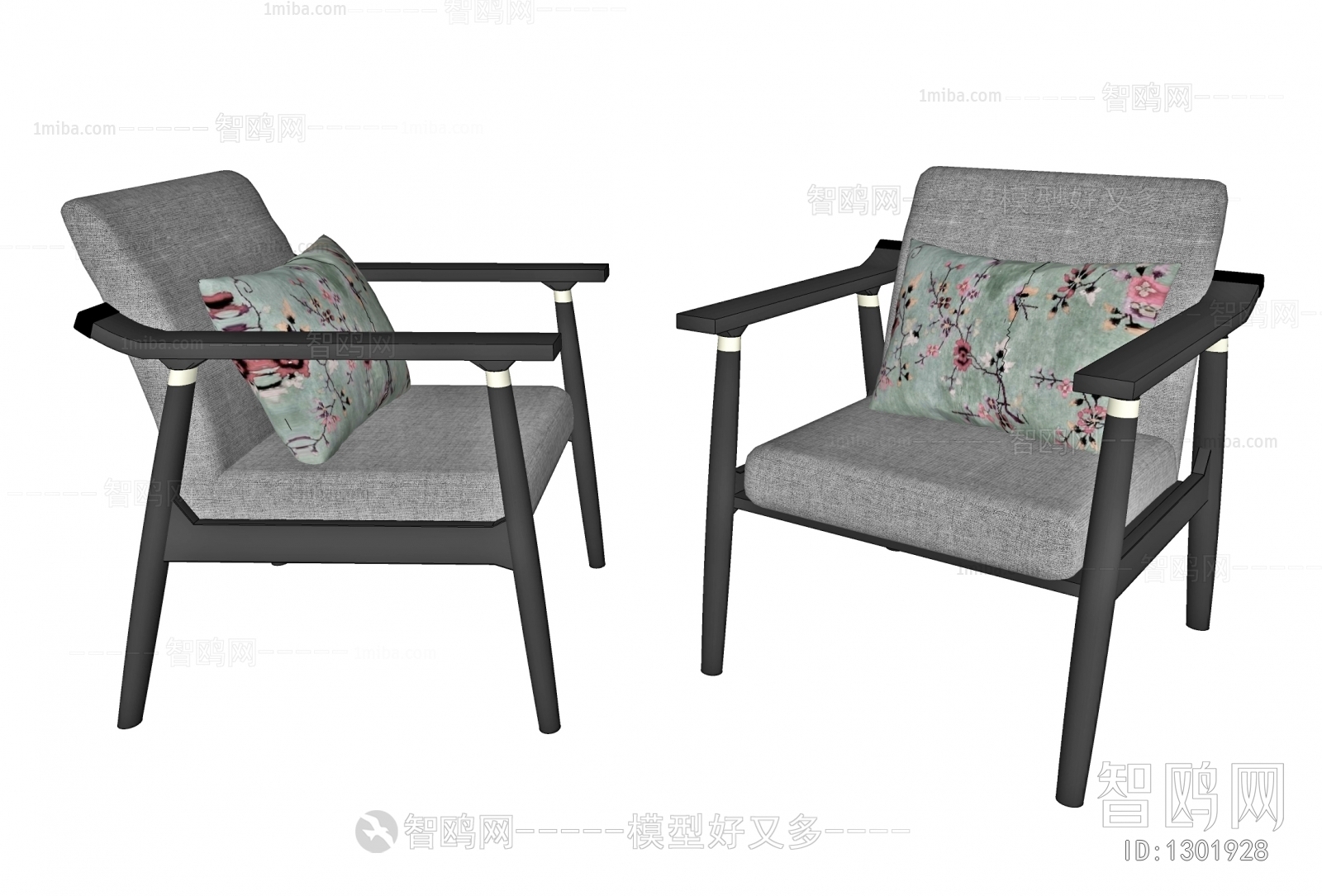 New Chinese Style Lounge Chair