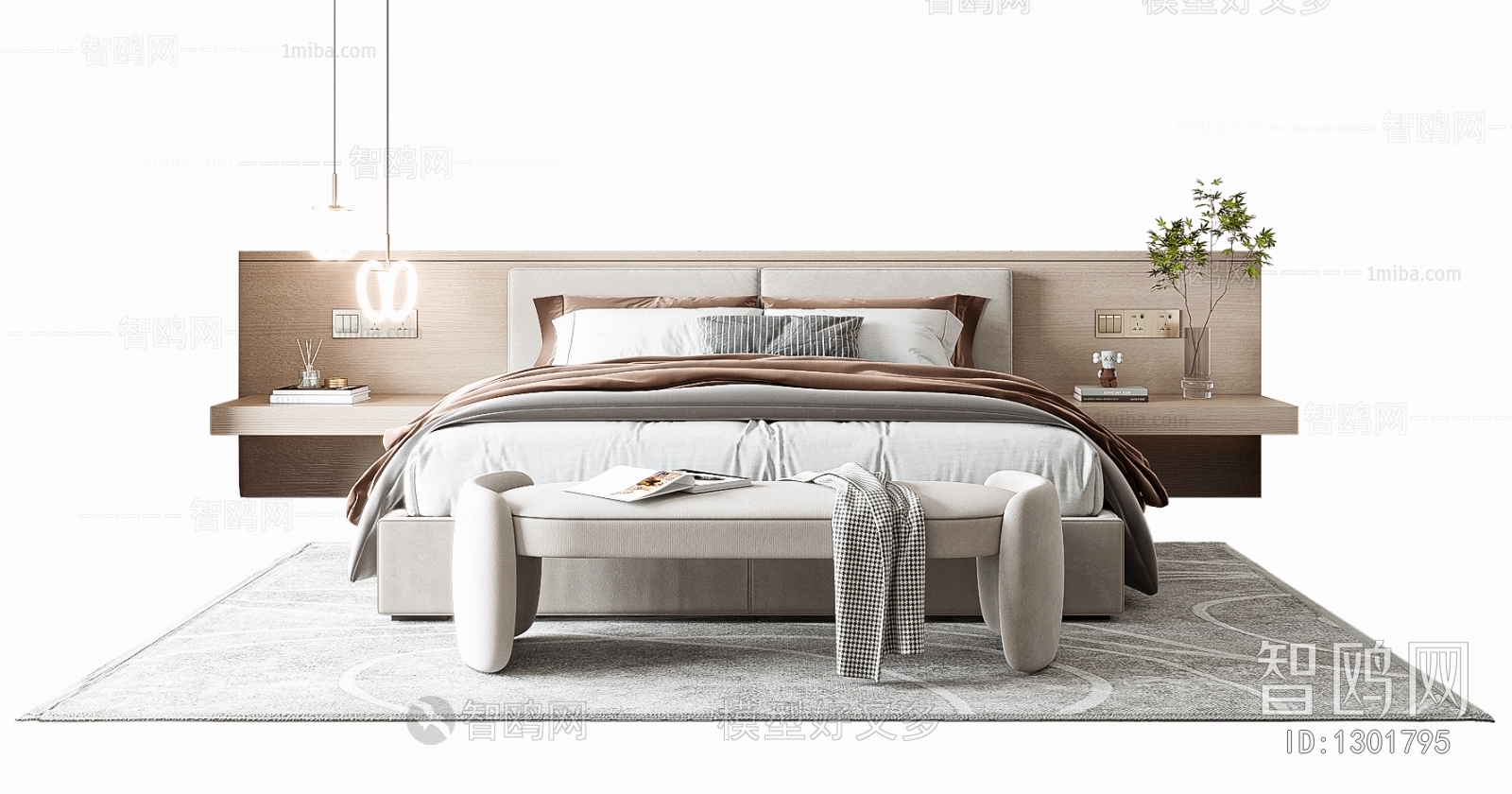 Modern Double Bed